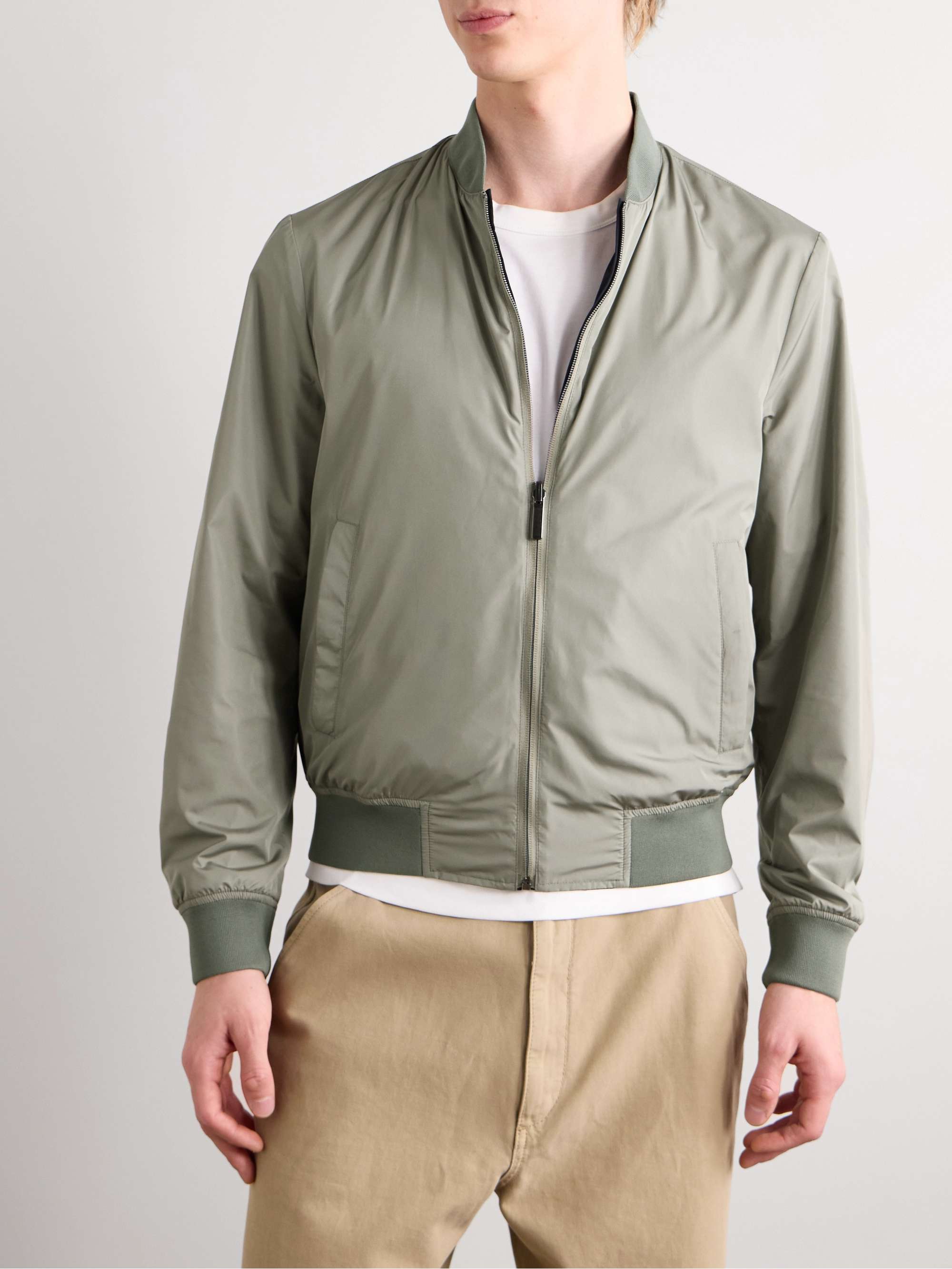 Reversible Shell Bomber Jacket view