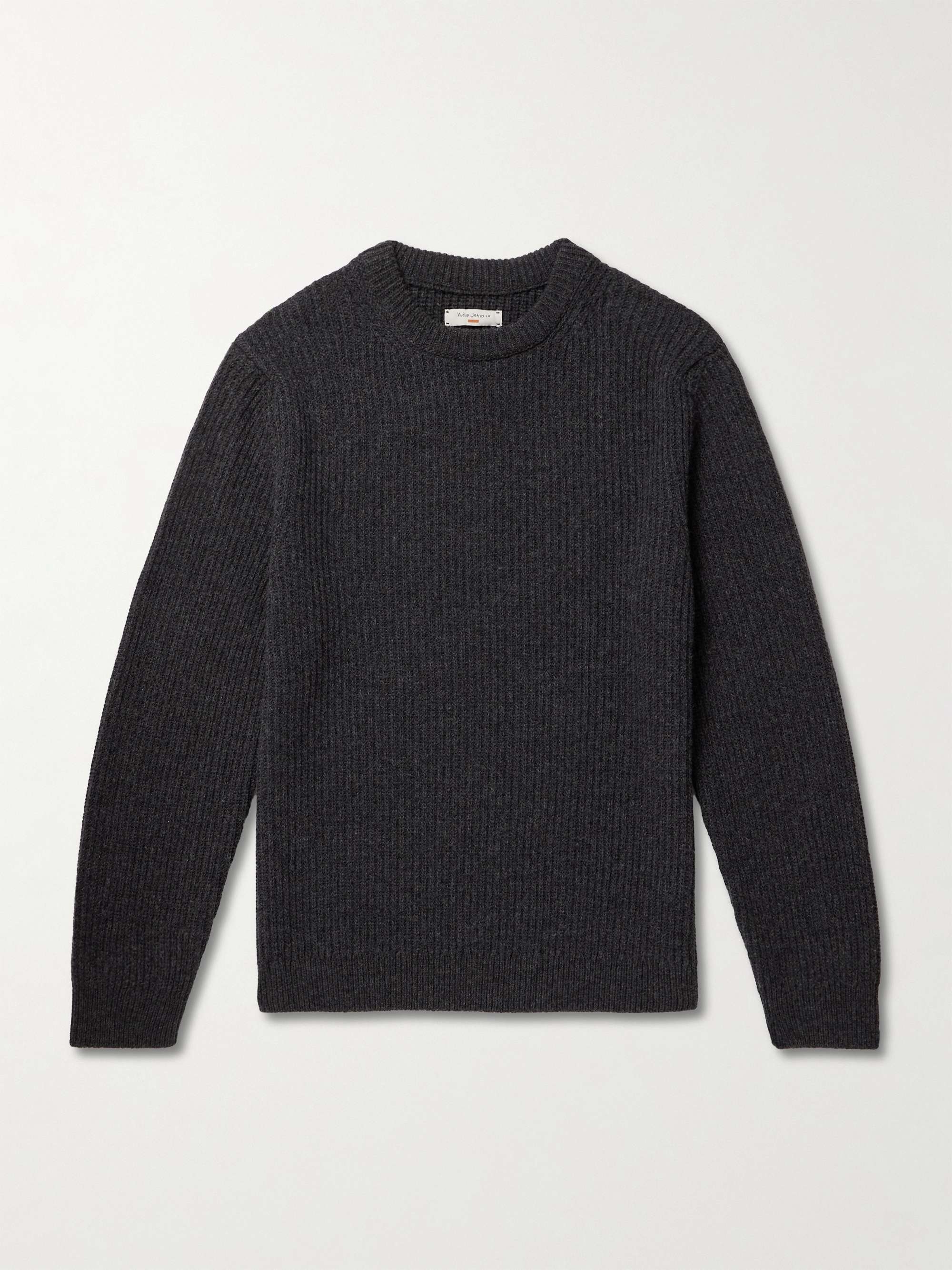 August Ribbed Wool Sweater hero visual