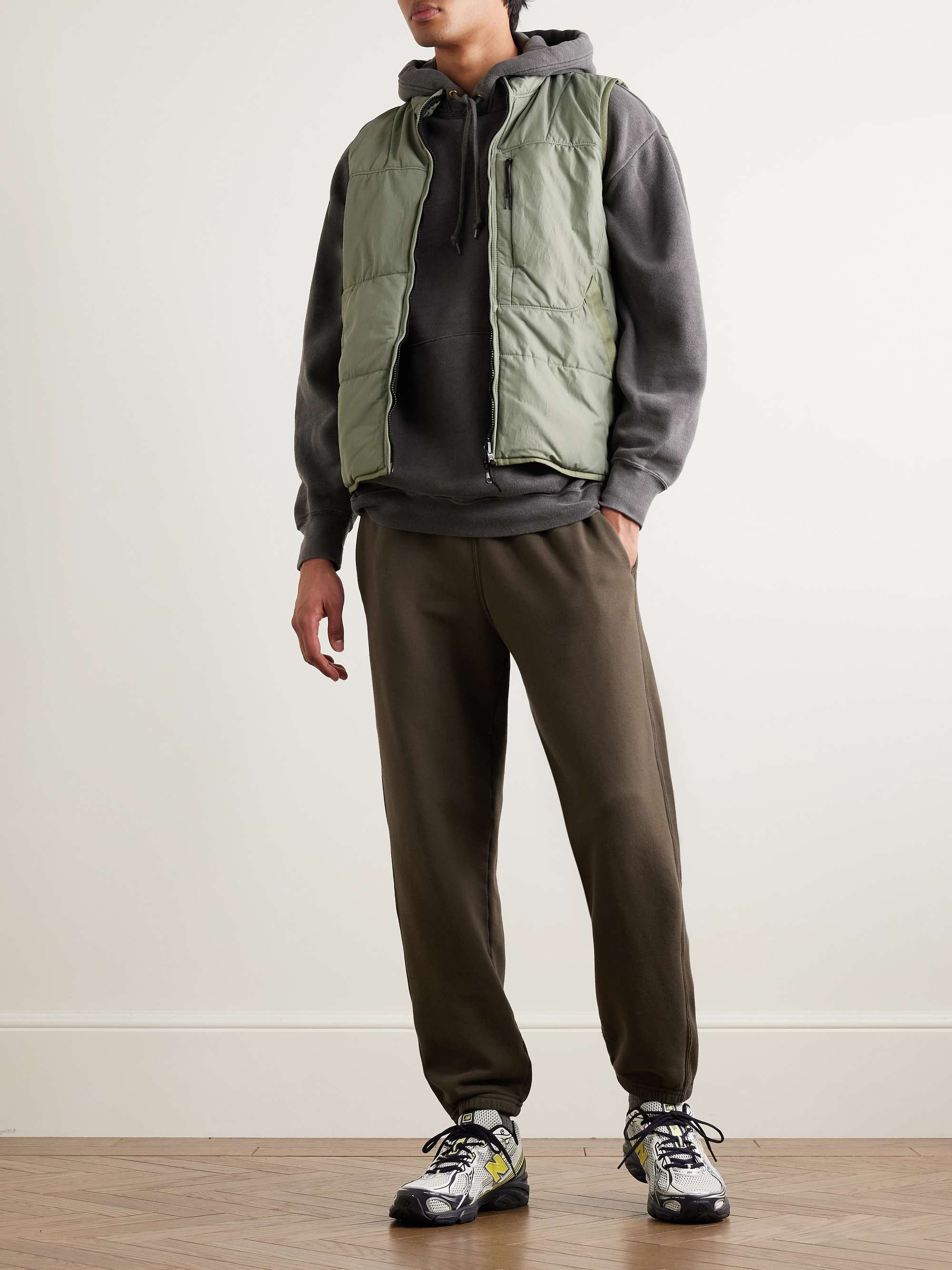 Garment-Dyed Cotton-Jersey Sweatpants view