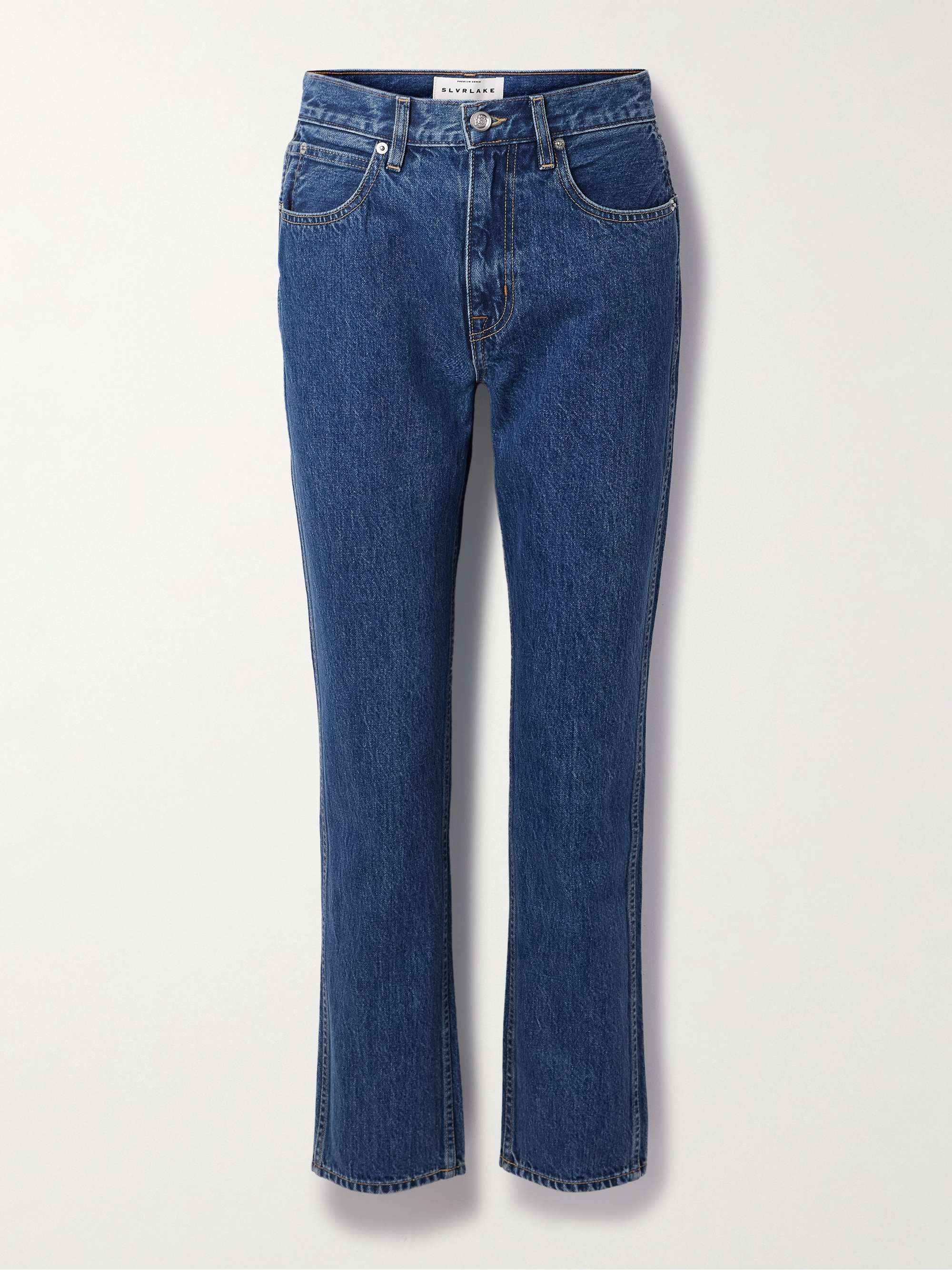 Virginia high-rise slim-leg jeans hero visual