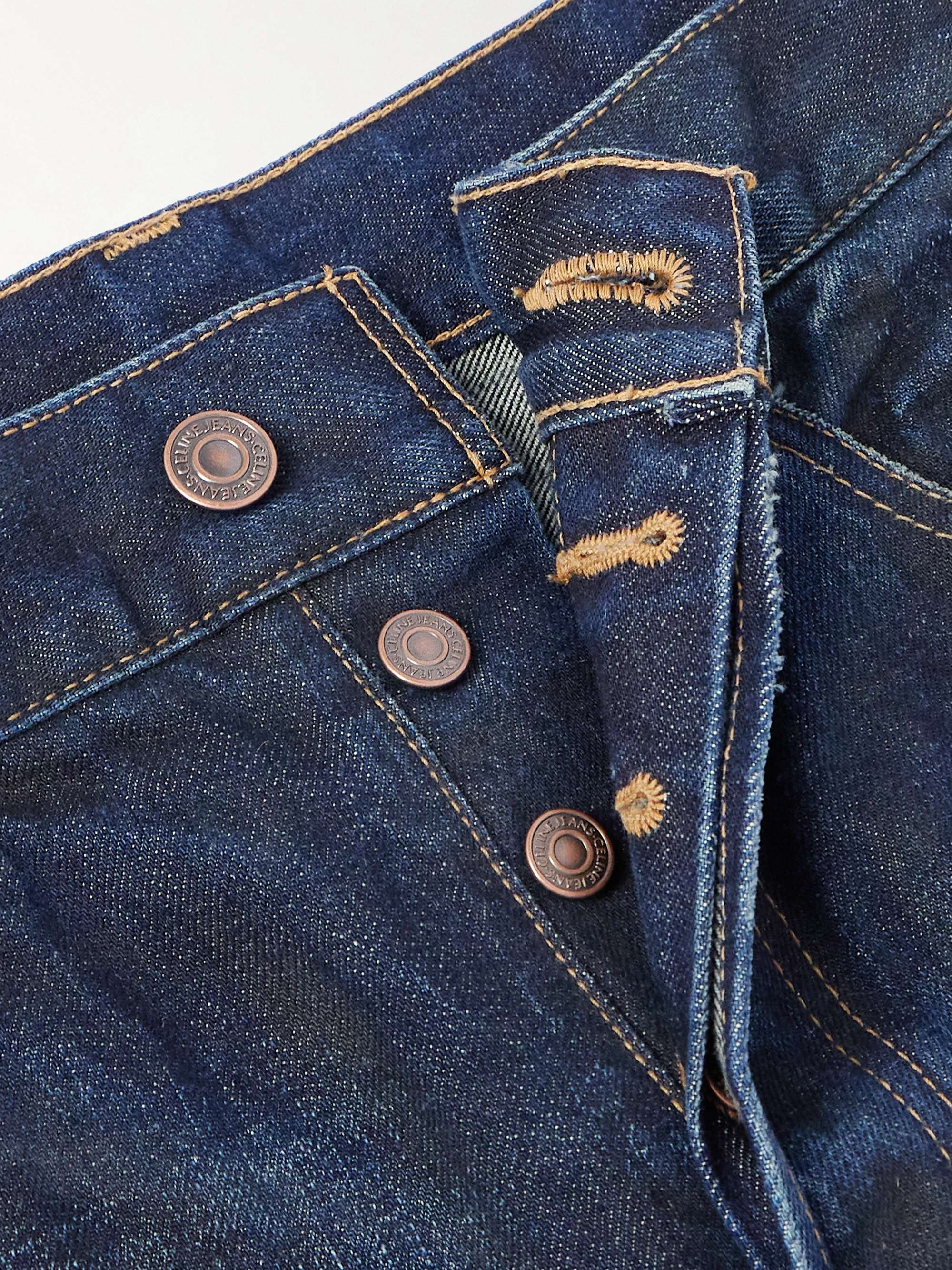 Lou Slim-Fit Distressed Jeans view