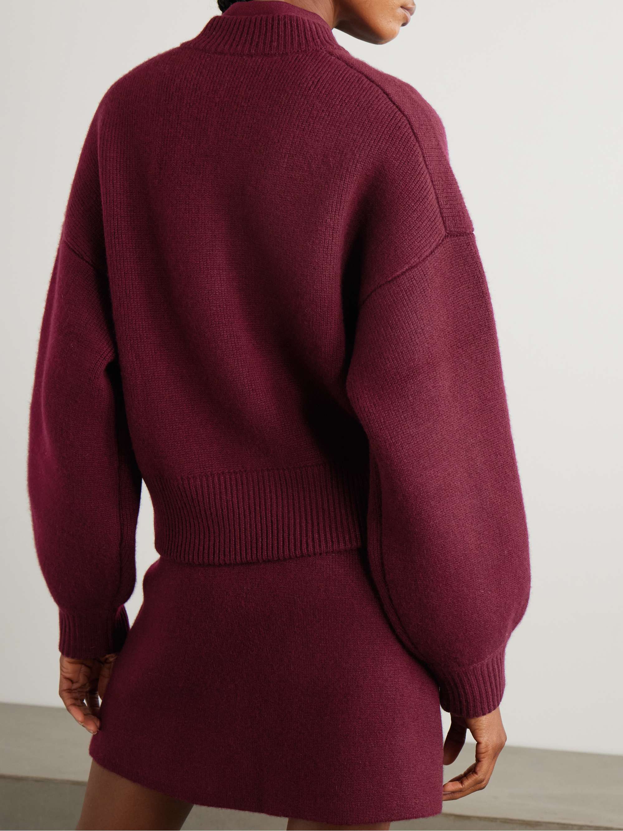 Kirsti cashmere cardigan view