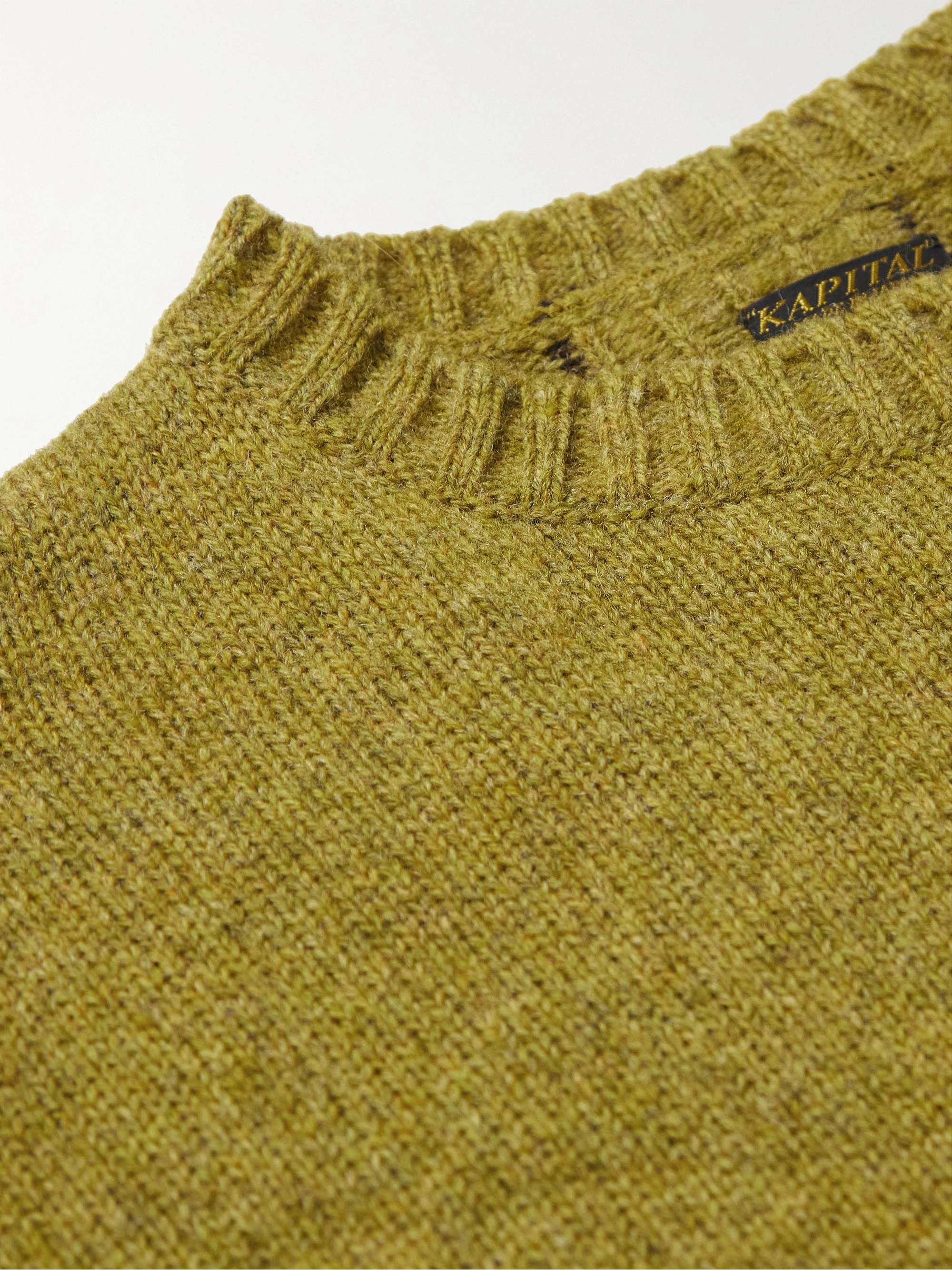 Intarsia Wool Sweater view