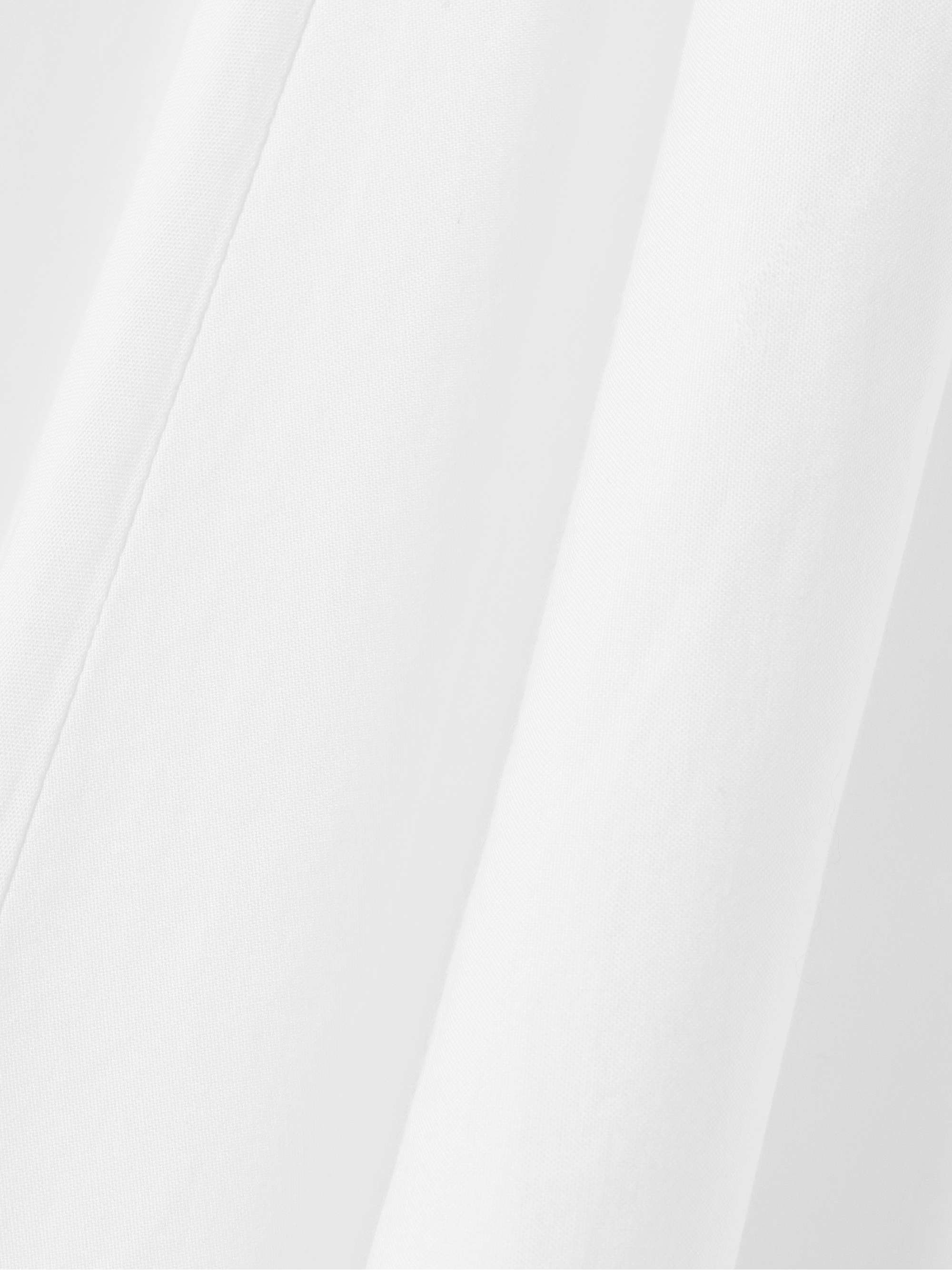 The Kyria pleated cotton-poplin midi skirt view
