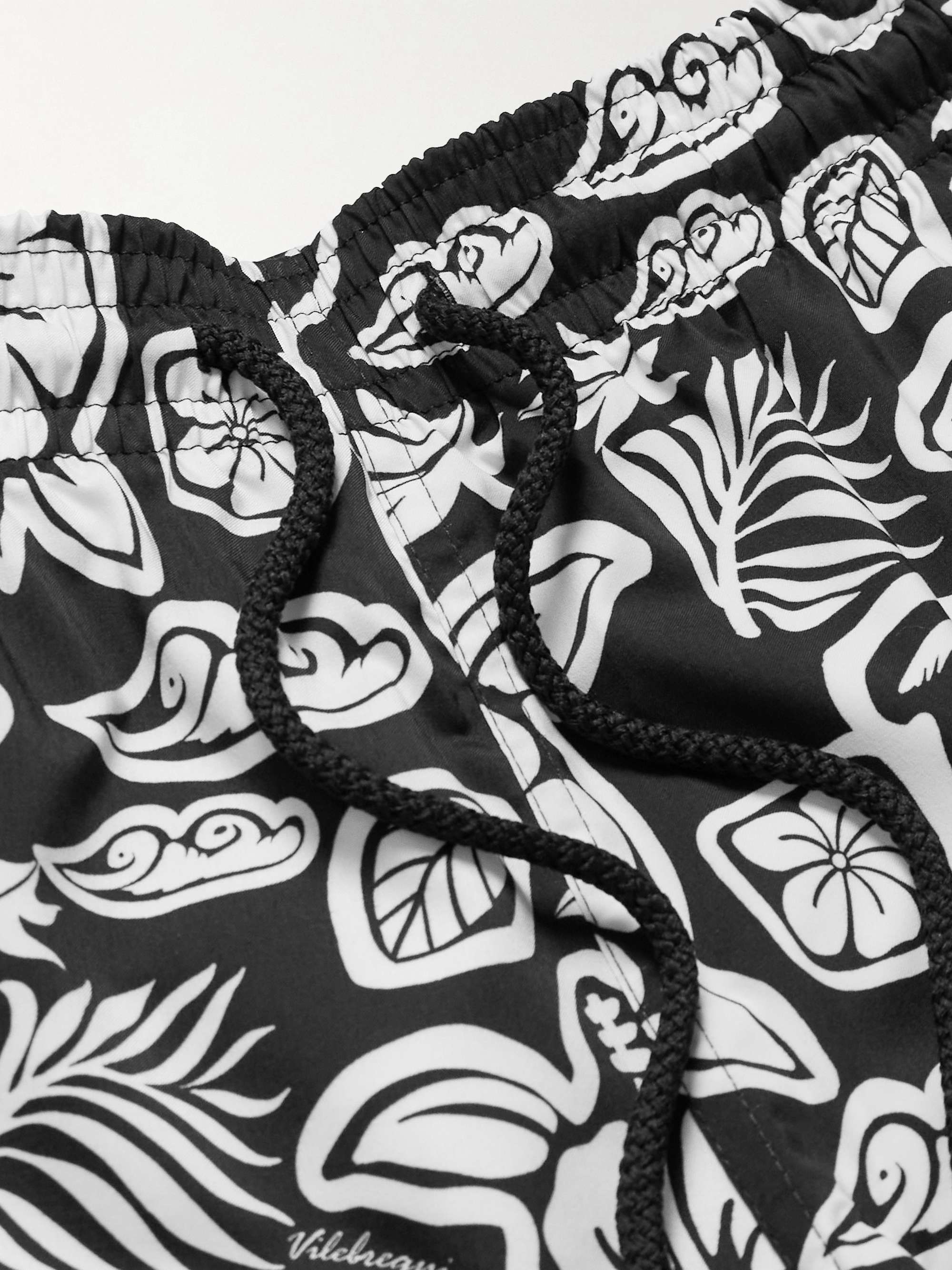 Moorise Straight-Leg Mid-Length Printed Recycled Swim Shorts view