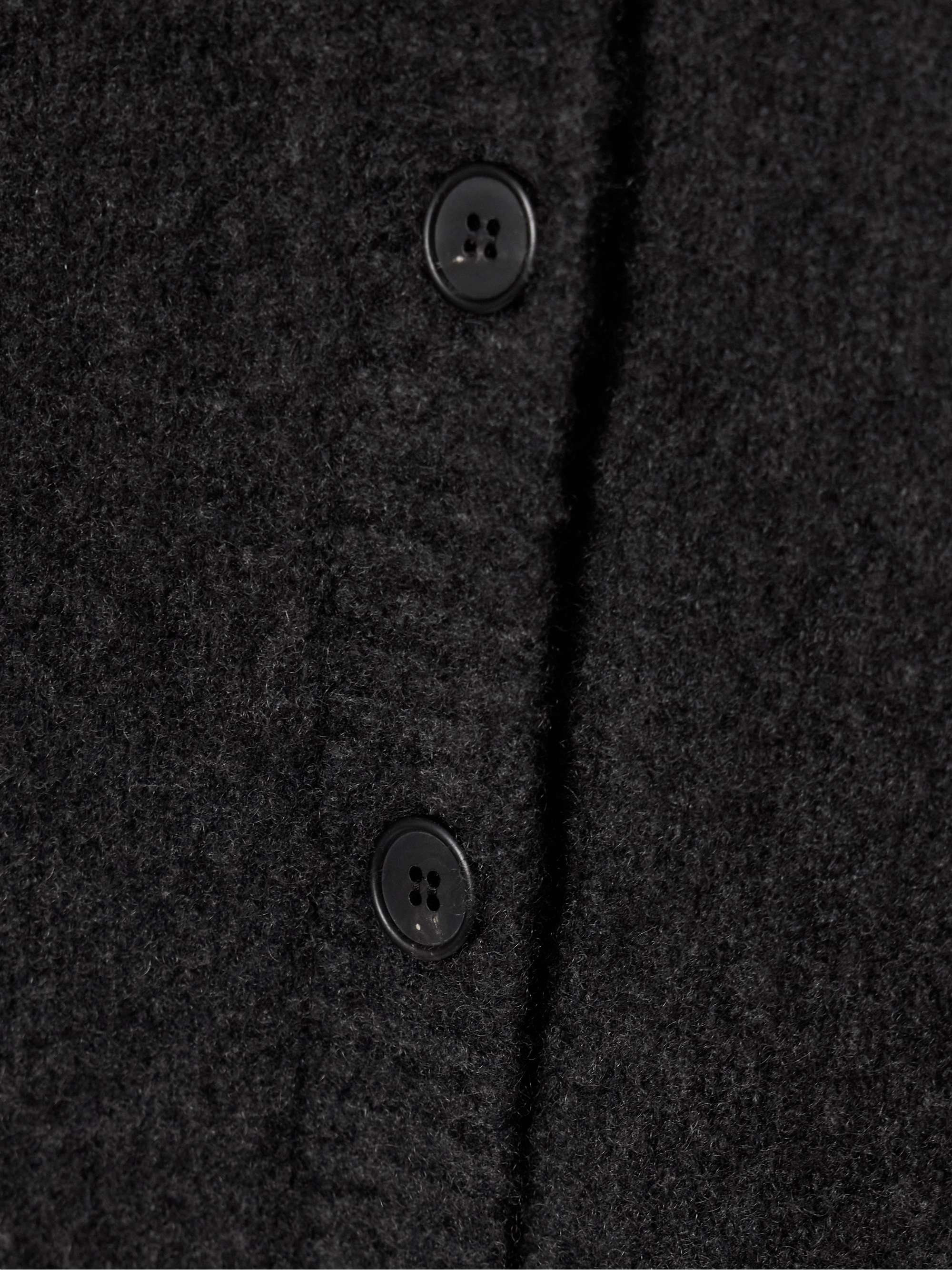 Hime brushed cashmere and silk-blend cardigan view