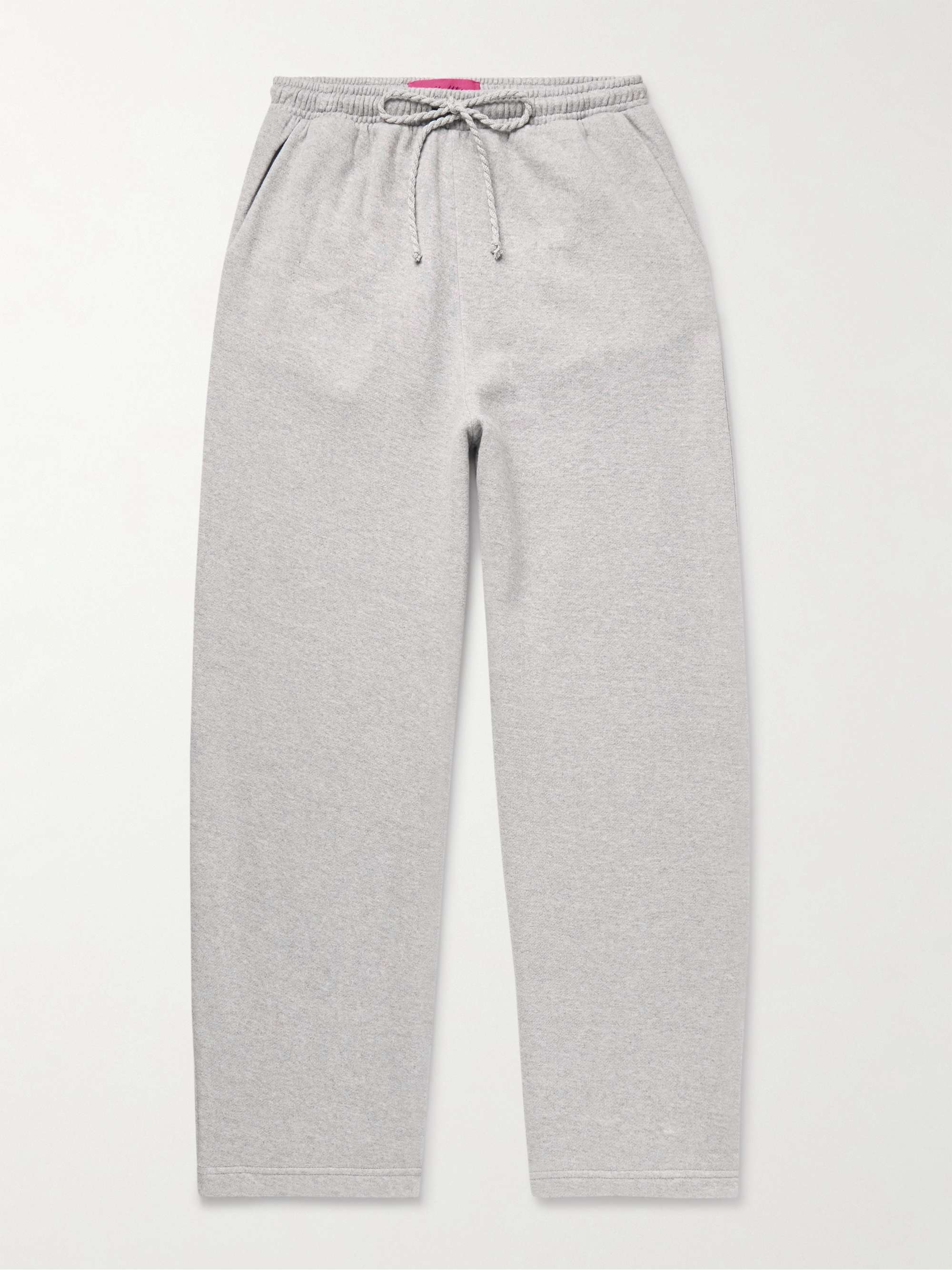 Daily Wide-Leg Cotton and Cashmere-Blend Jersey Sweatpants hero visual