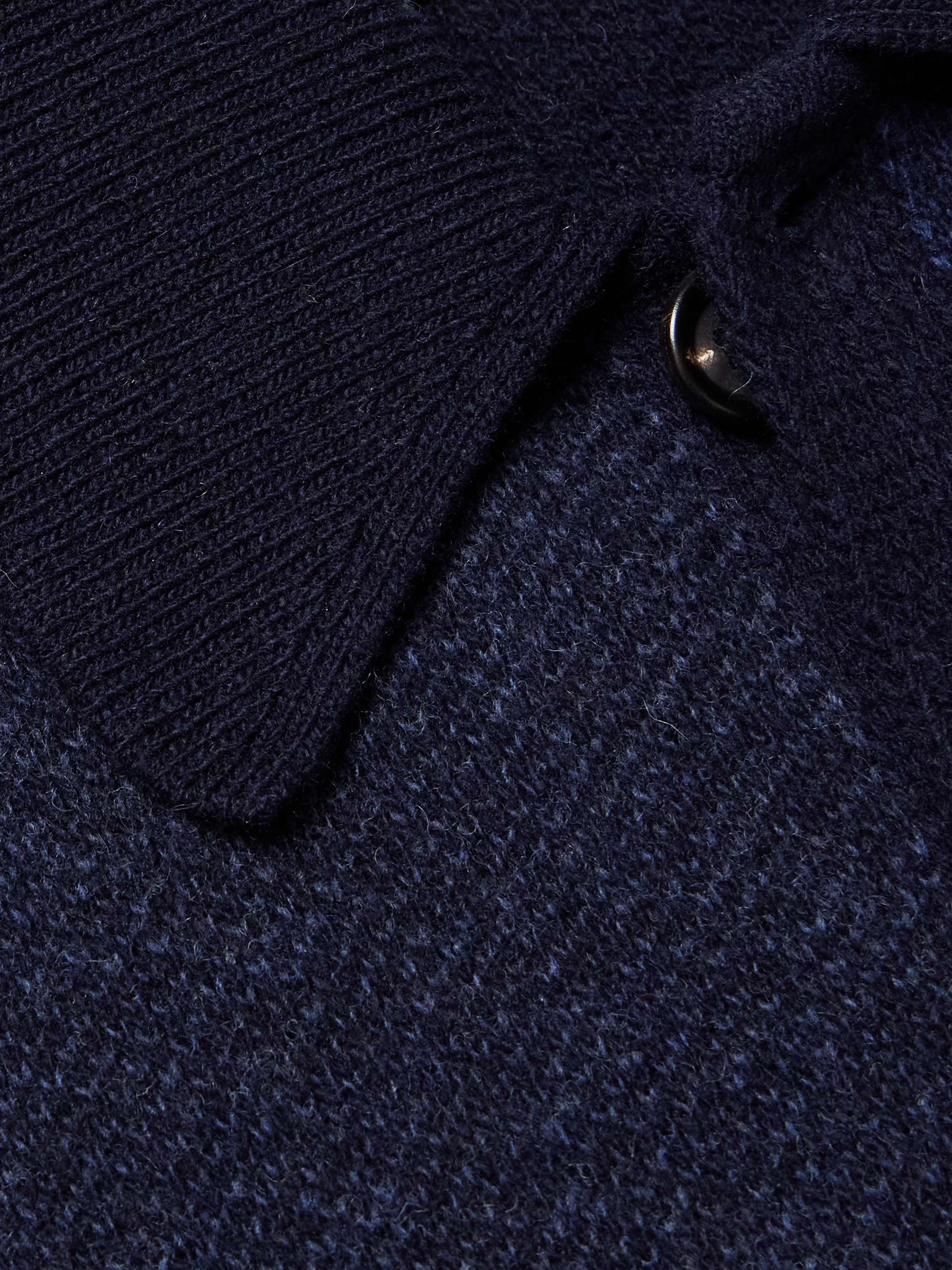 Britten Patchwork Wool Cardigan view