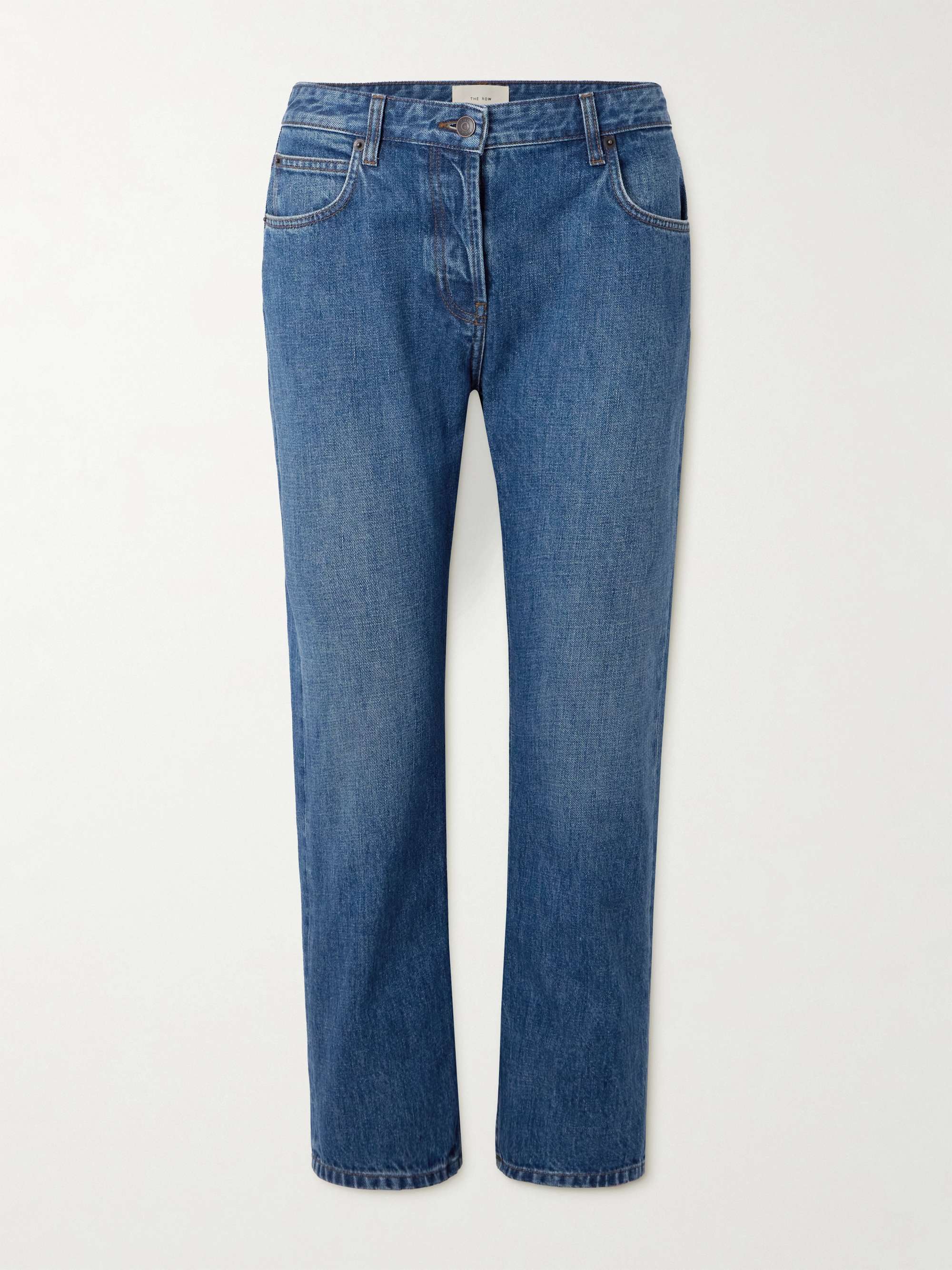 Riaco mid-rise straight-leg jeans hero visual