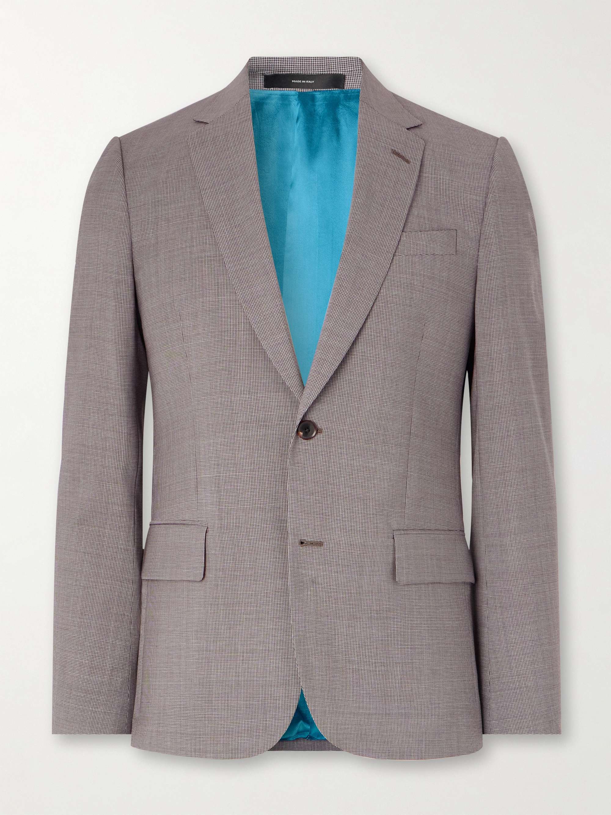 Houndstooth Wool Blazer hero visual
