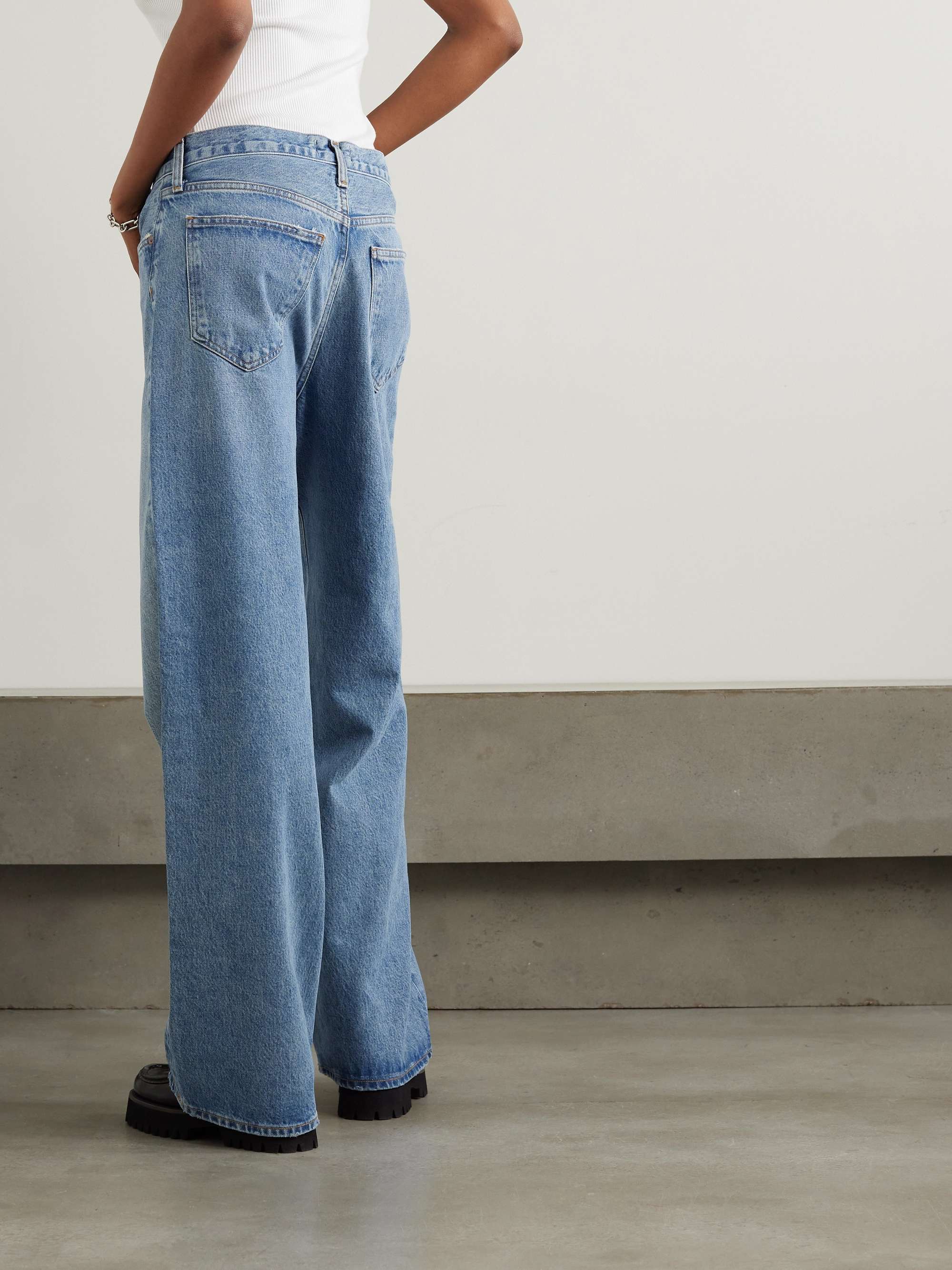 Low Slung Puddle jeans view