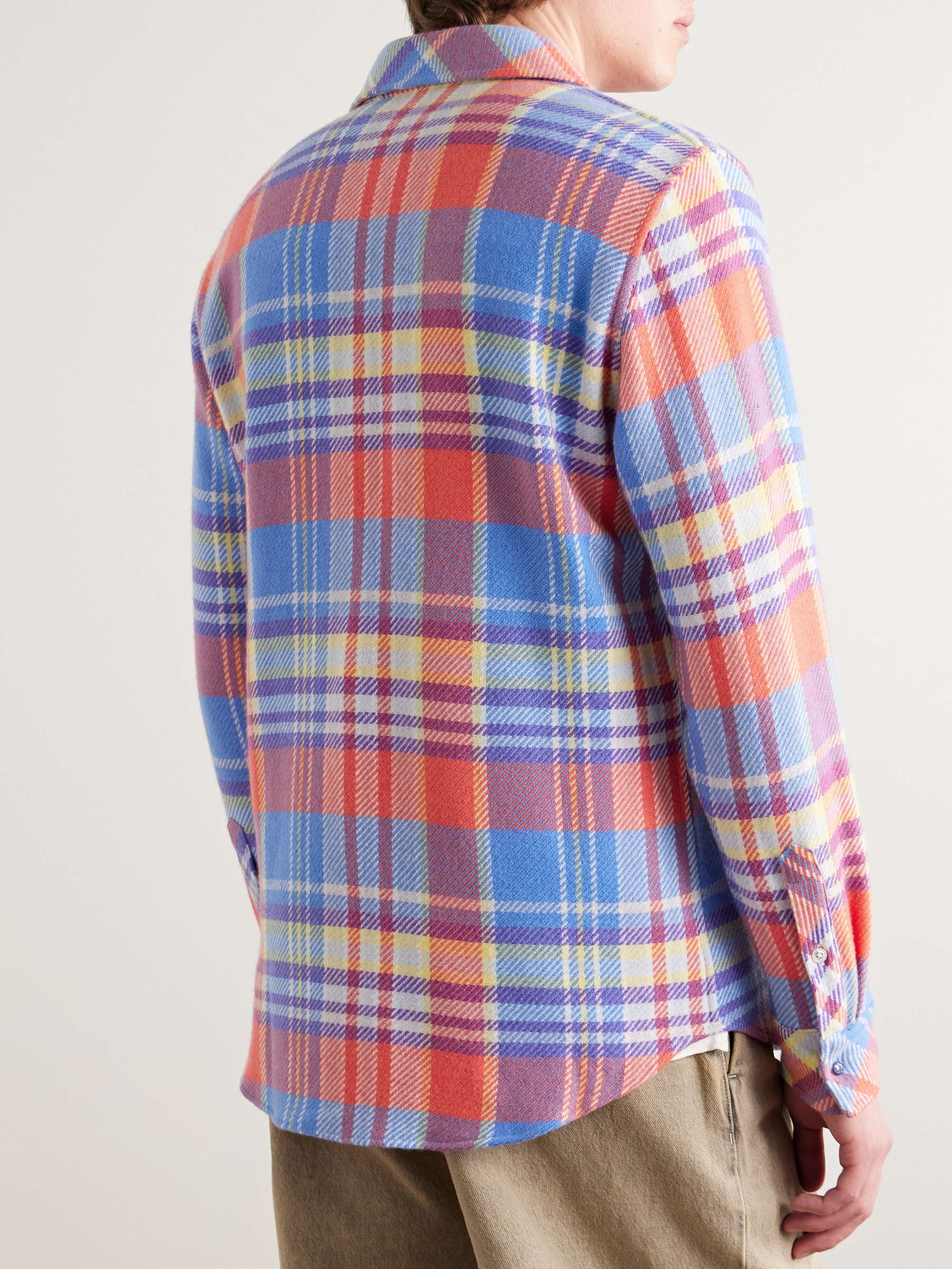 Creator Checked Cashmere Shirt view