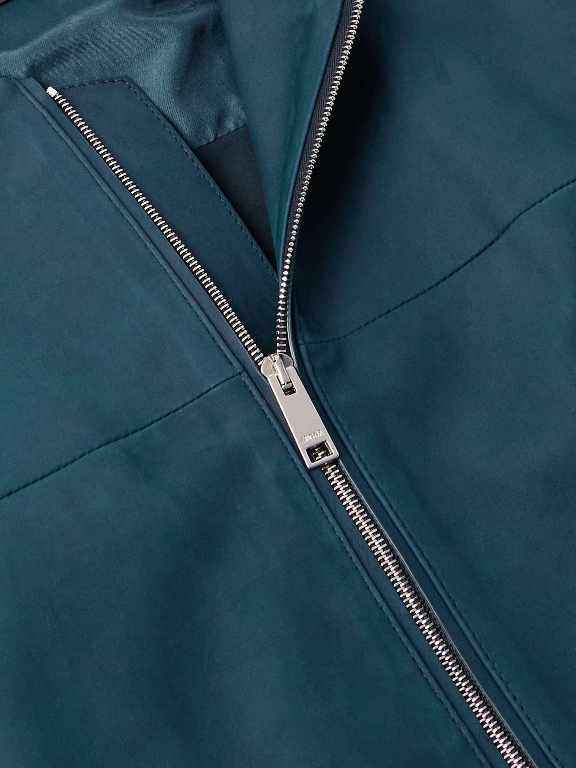Nubuck Bomber Jacket view