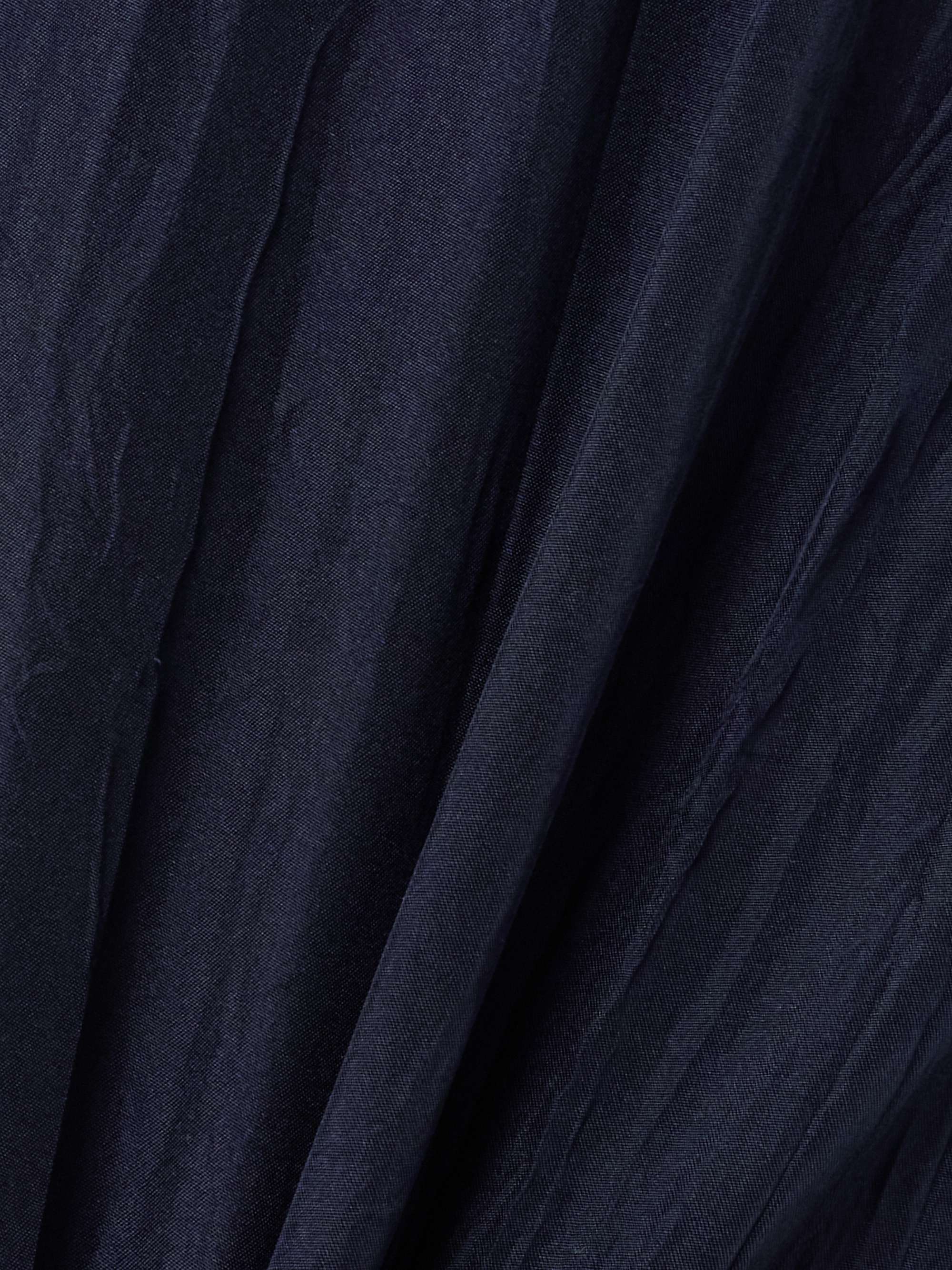 Thoresby crinkled silk-habotai wide-leg pants view