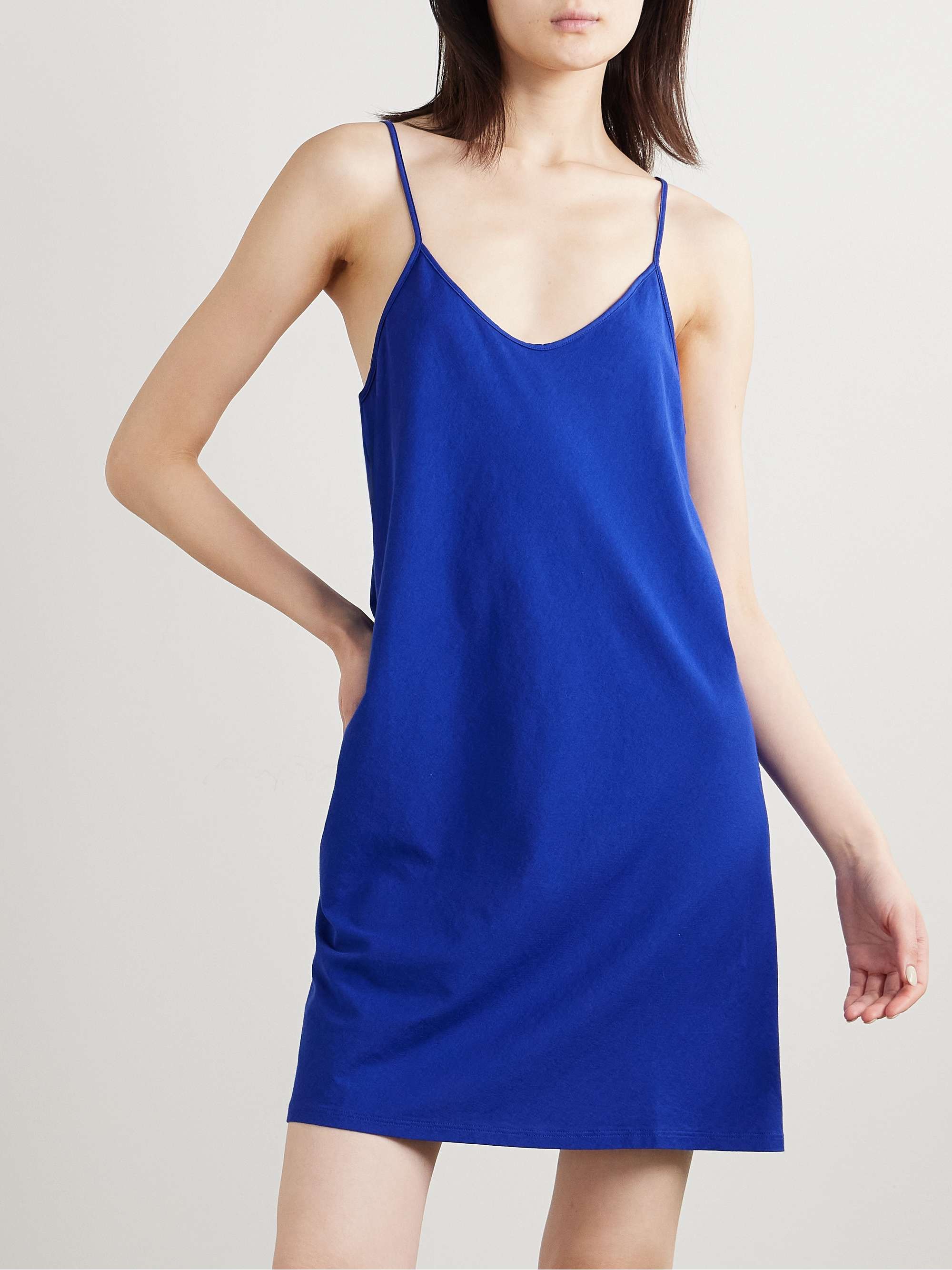 Organic Pima cotton-jersey chemise view