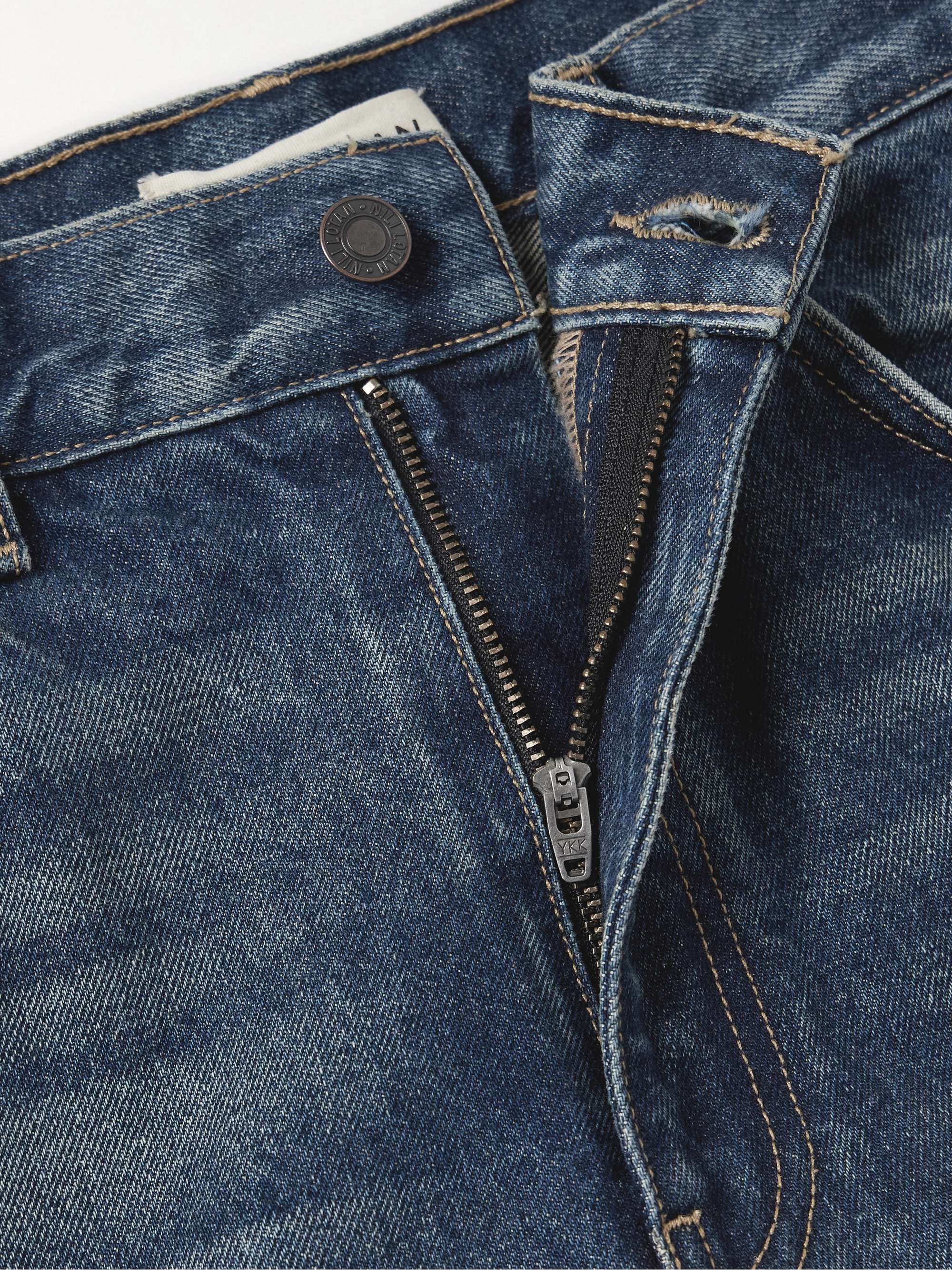 Roe mid-rise flared jeans view