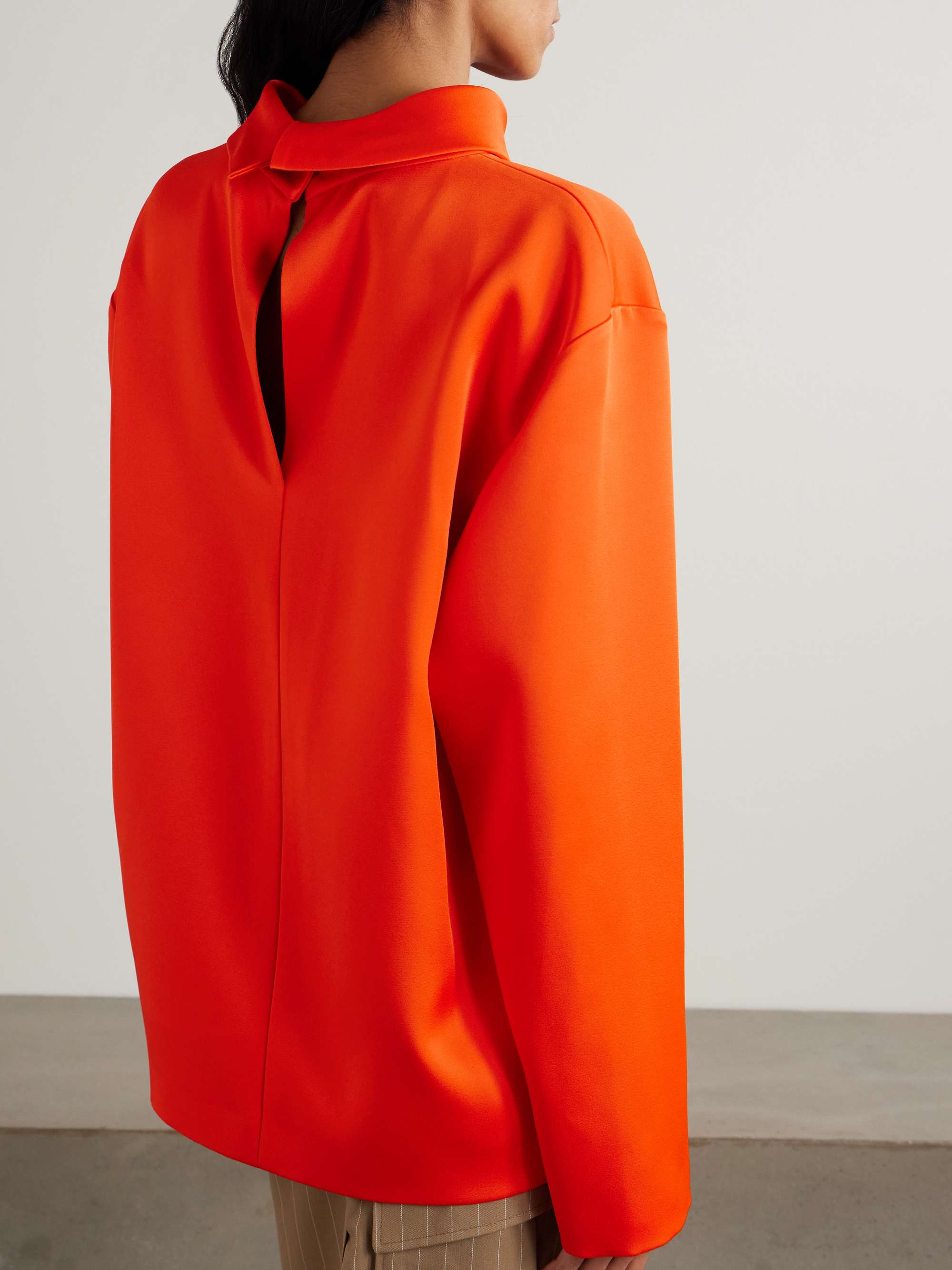 Satin blouse view