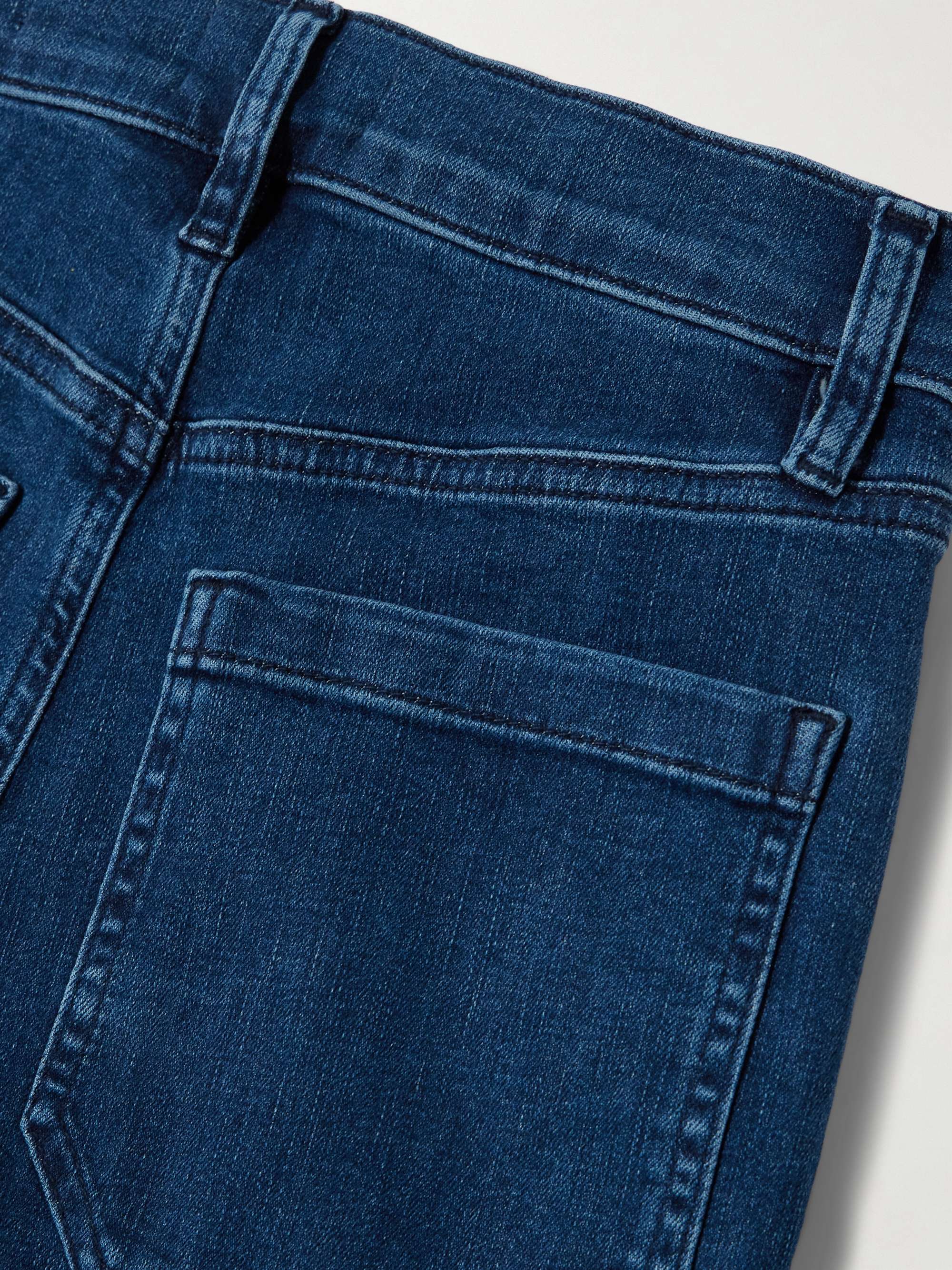 Le Slim Palazzo Modernist Pocket high-rise wide-leg jeans view