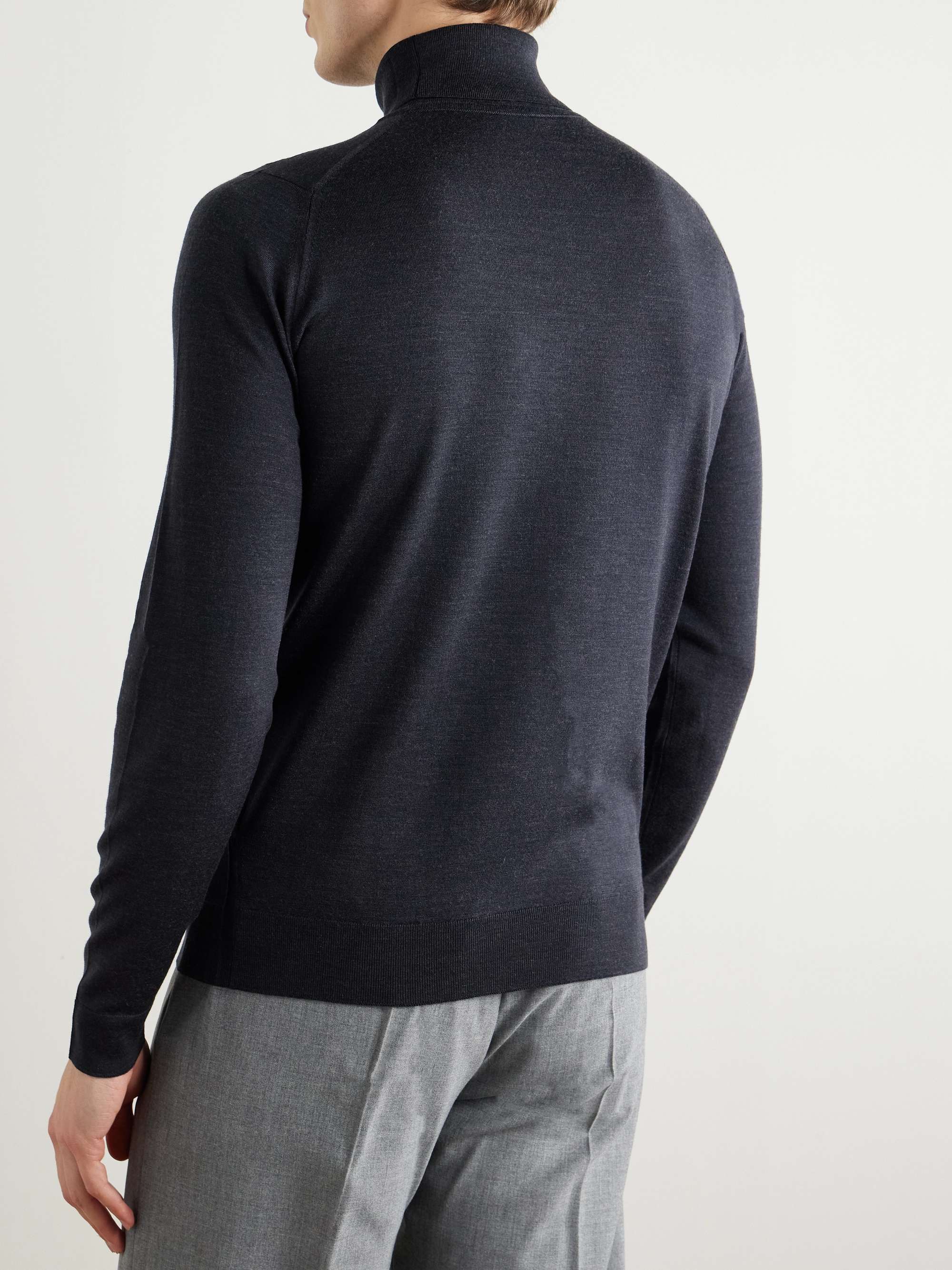 Cherwell Slim-Fit Merino Wool Rollneck Sweater view