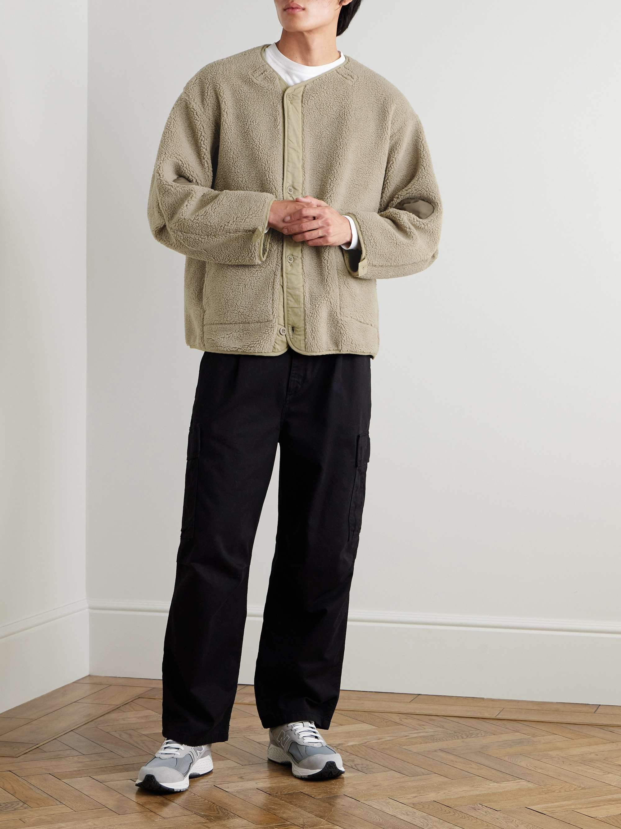 M-65 Fish Tail Cotton-Blend Fleece, Shell and Canvas Jacket view