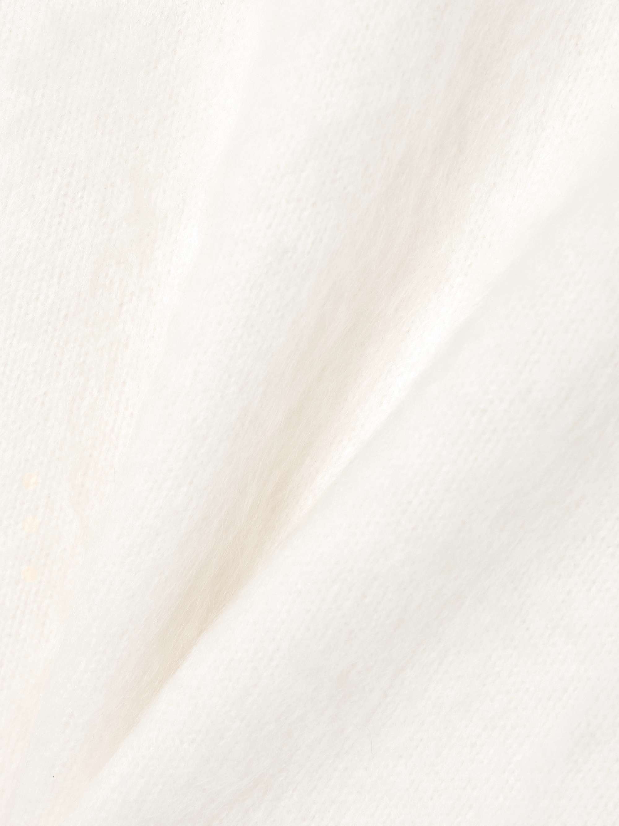 Carolyn brushed-organic cashmere polo shirt view