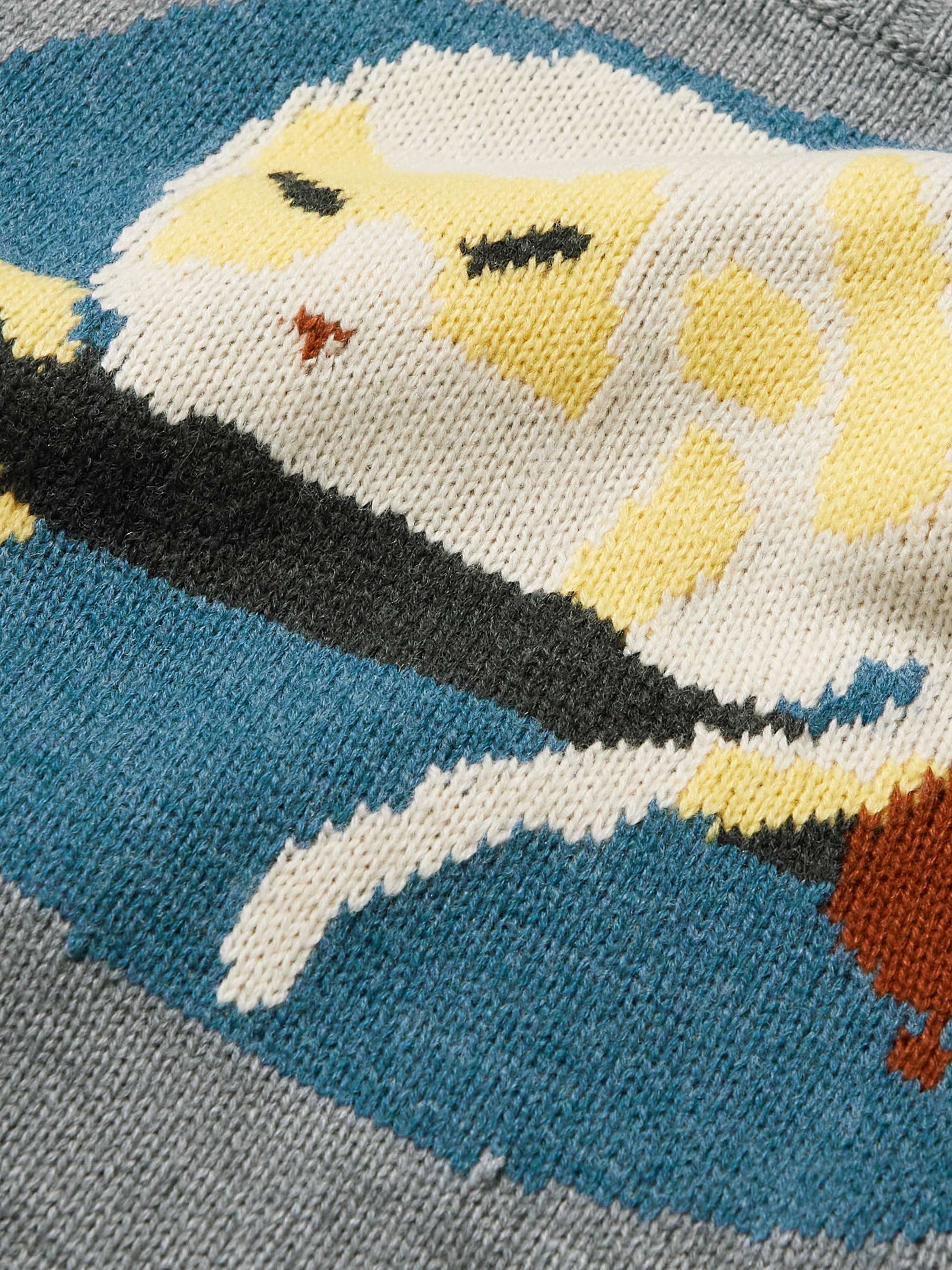 Fat Cat Intarsia Sweater view