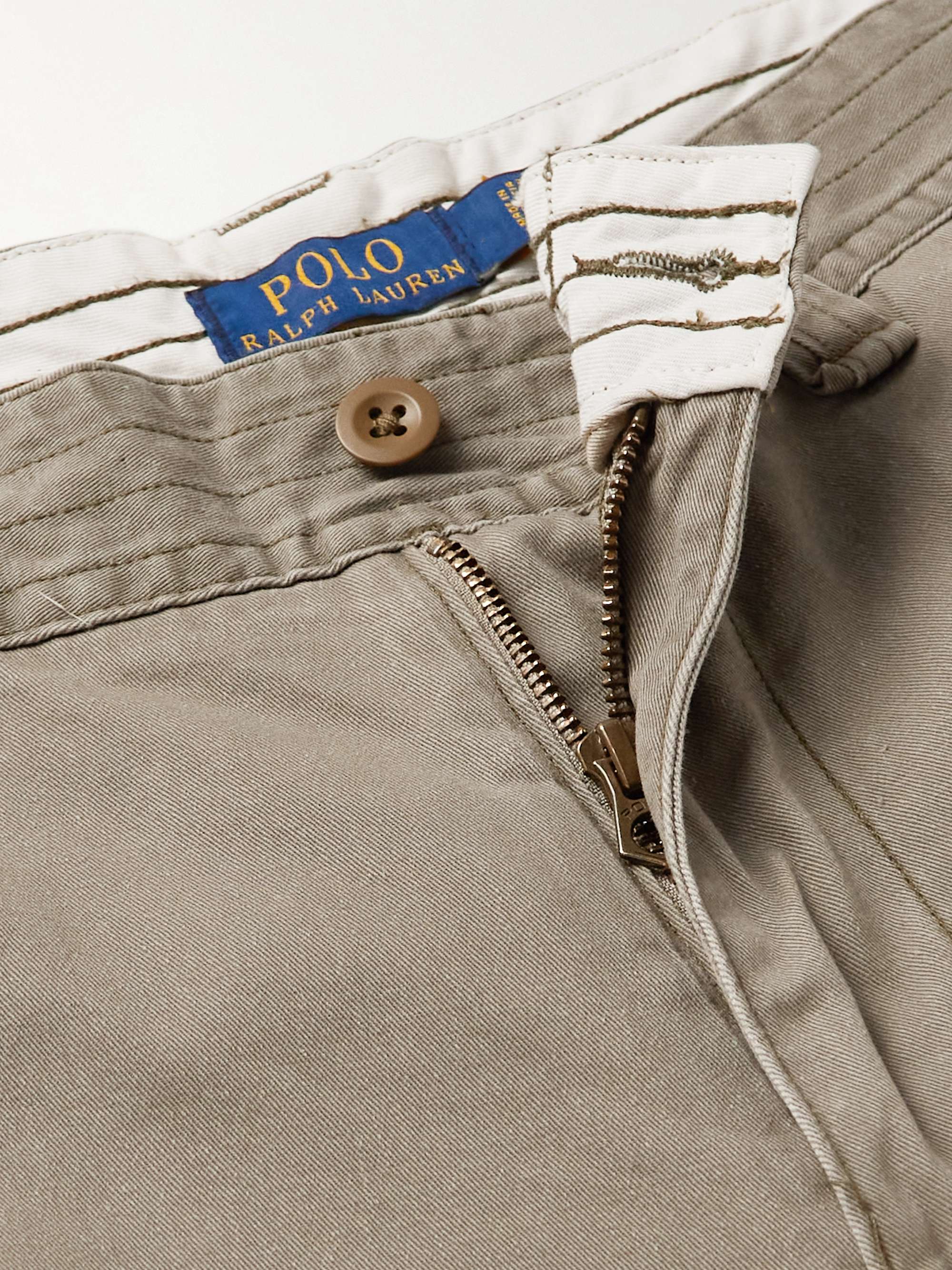 Gellar Straight-Leg Cotton-Canvas Cargo Shorts view
