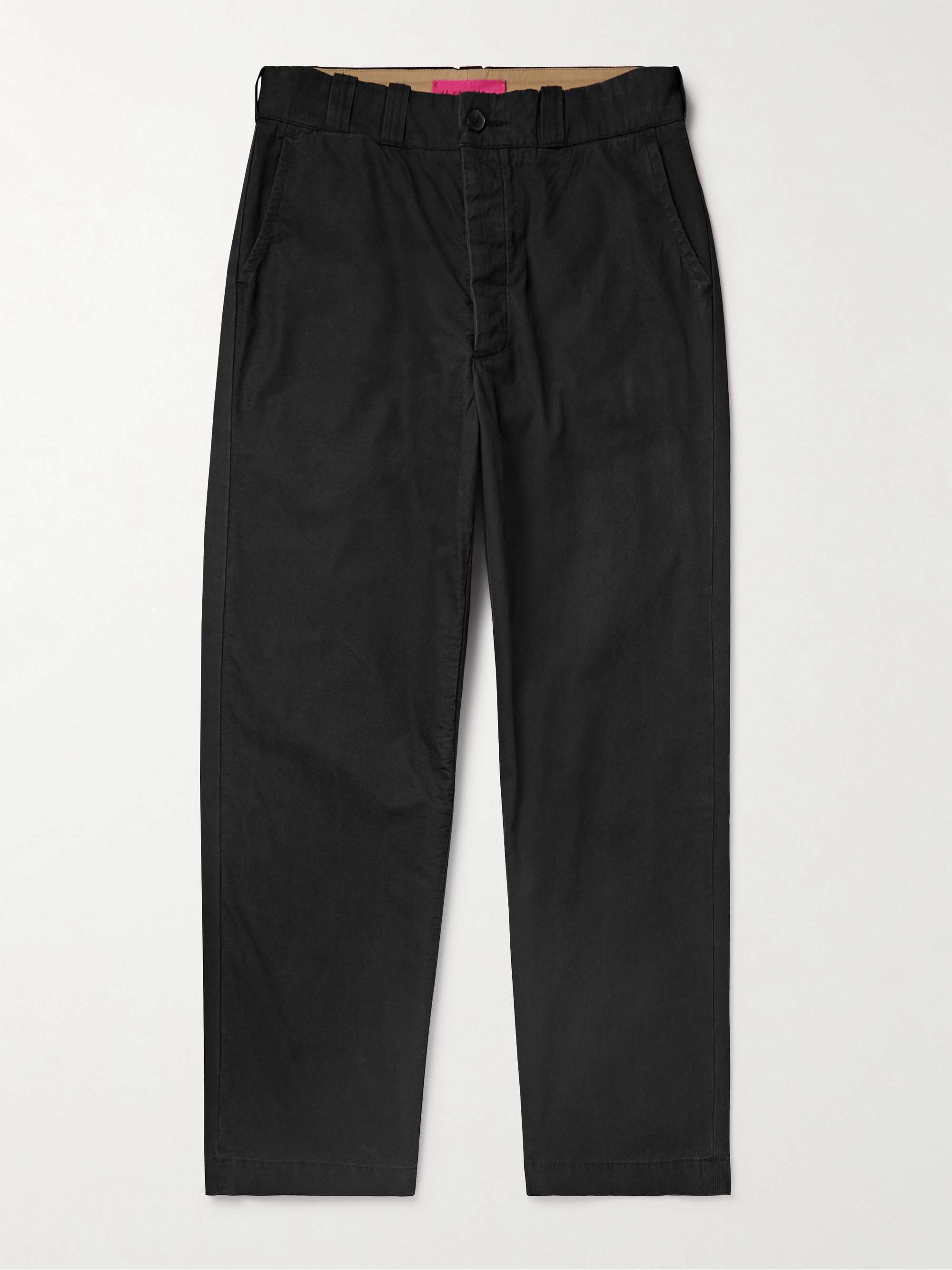 Norm Straight-Leg Cotton Trousers hero visual