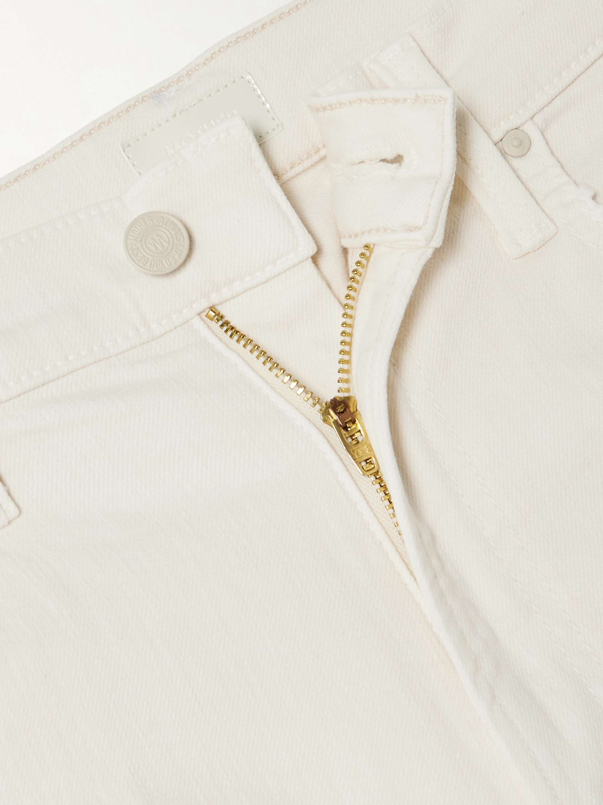 The Rambler Zip Ankle cropped straight-leg jeans view