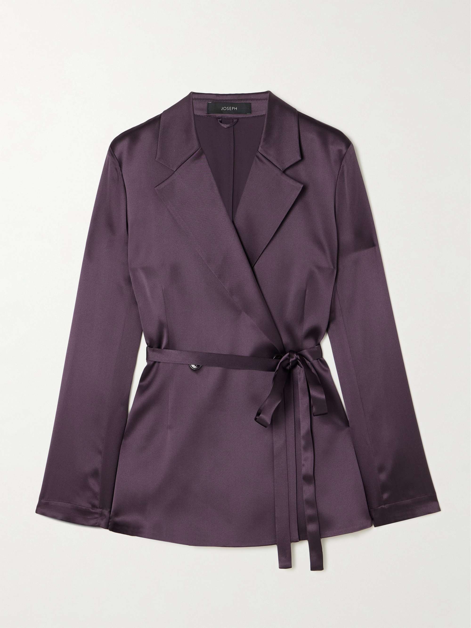 Joubert silk-satin blazer hero visual