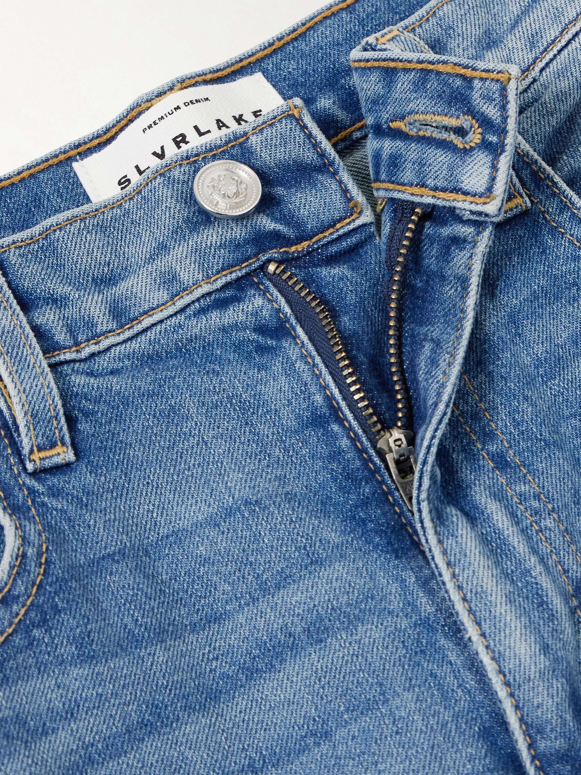 London Crop high-rise straight-leg jeans view