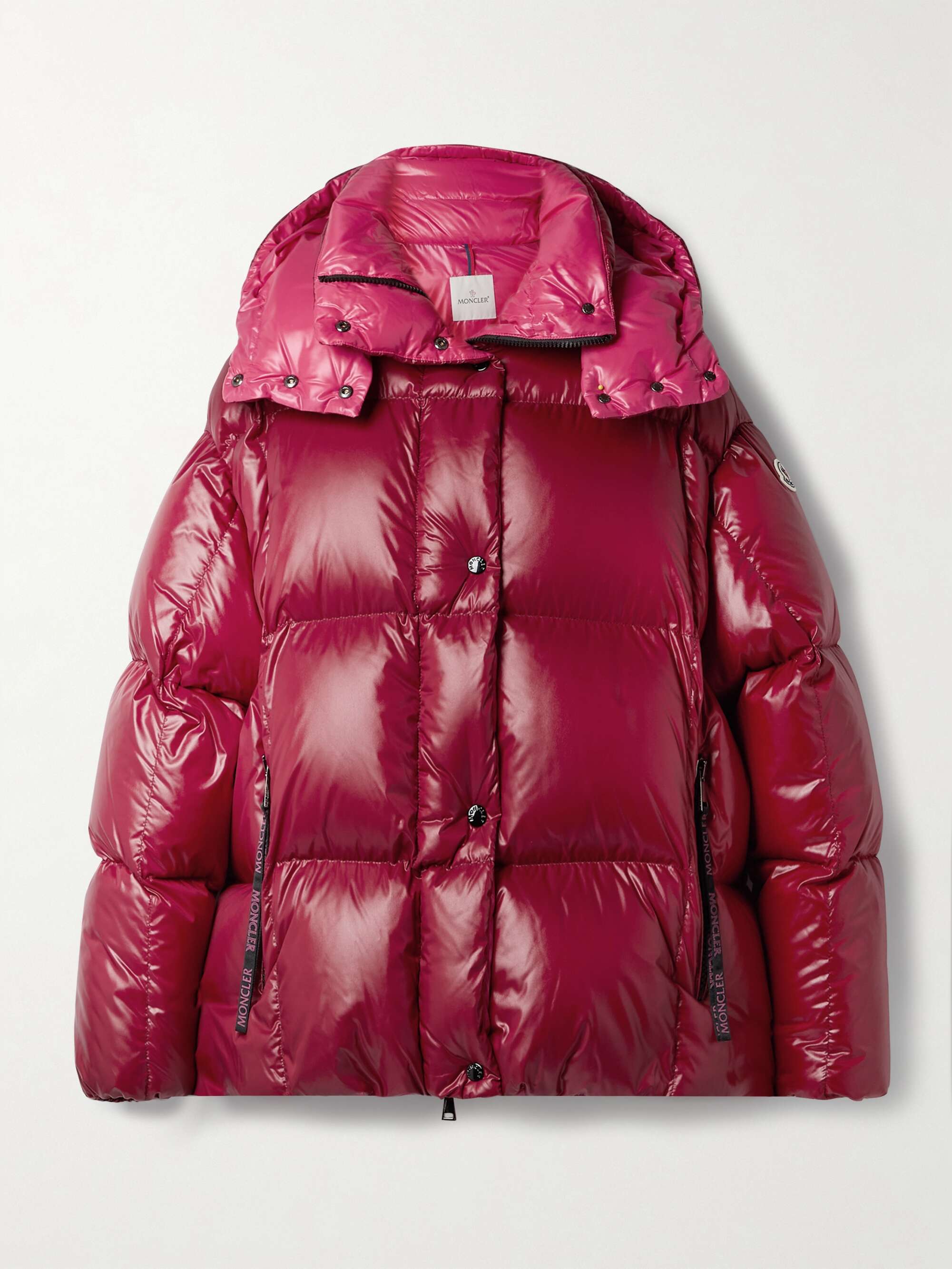 Parana hooded quilted padded shell down jacket hero visual
