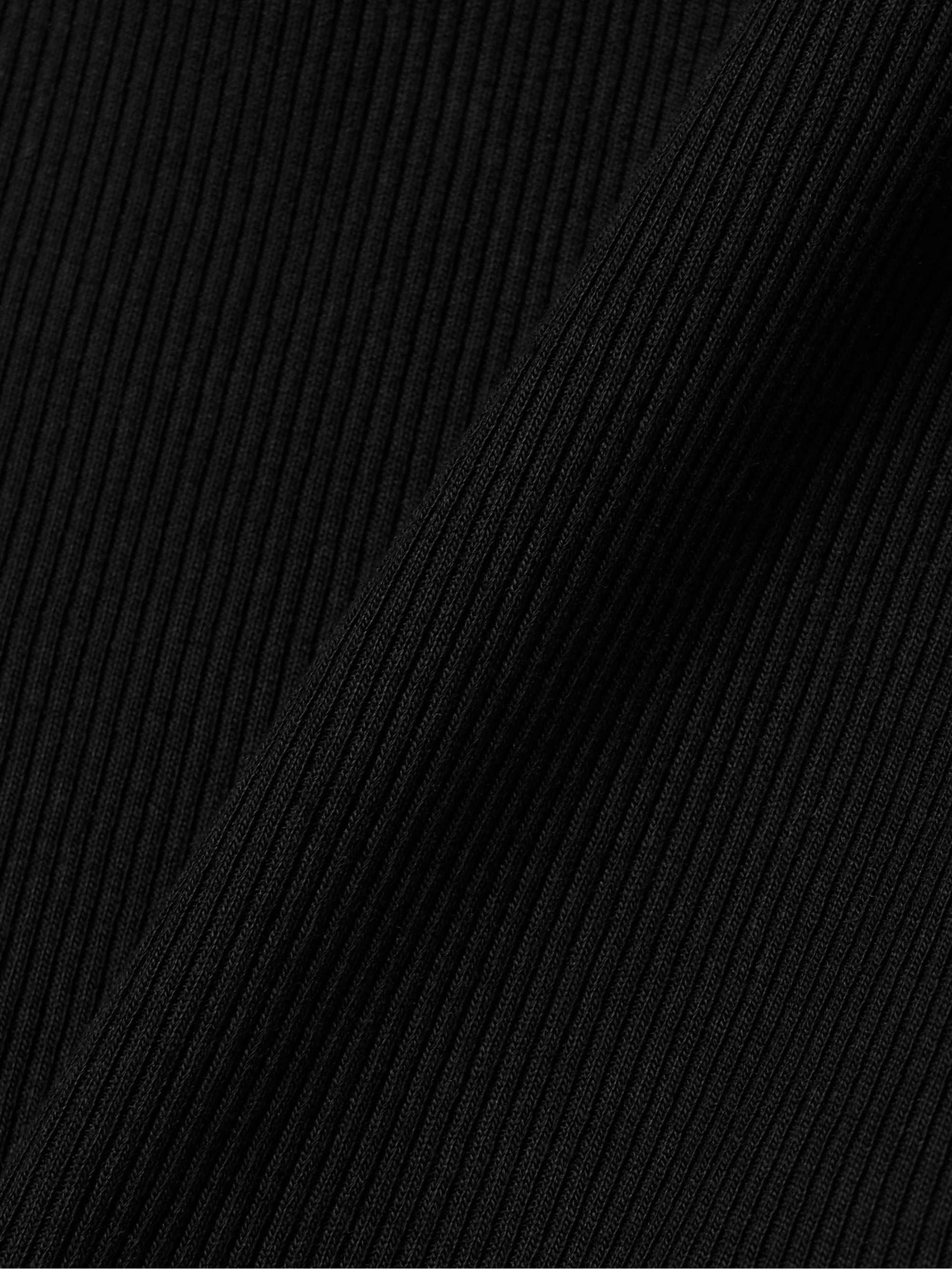 Jordan ribbed stretch-organic cotton and TENCEL™ Lyocell-blend tank view