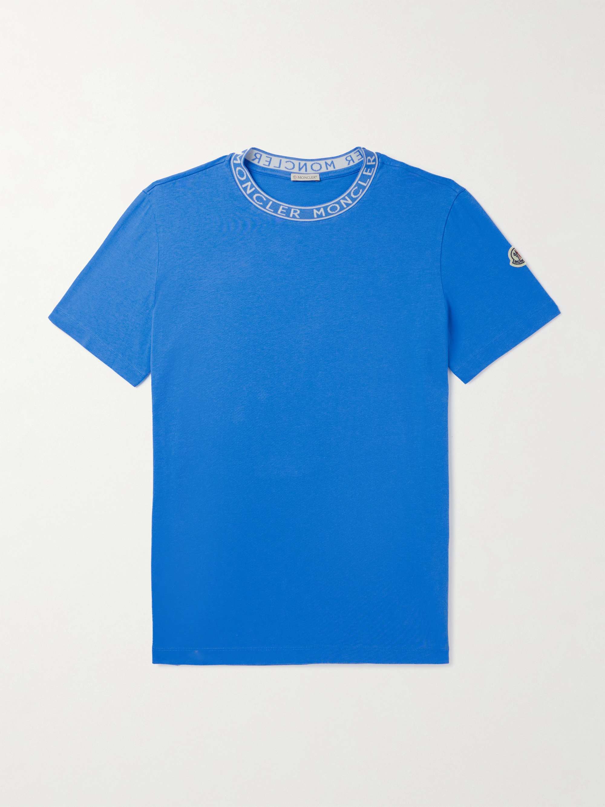Slim-Fit Logo-Detailed Cotton-Jersey T-Shirt hero visual