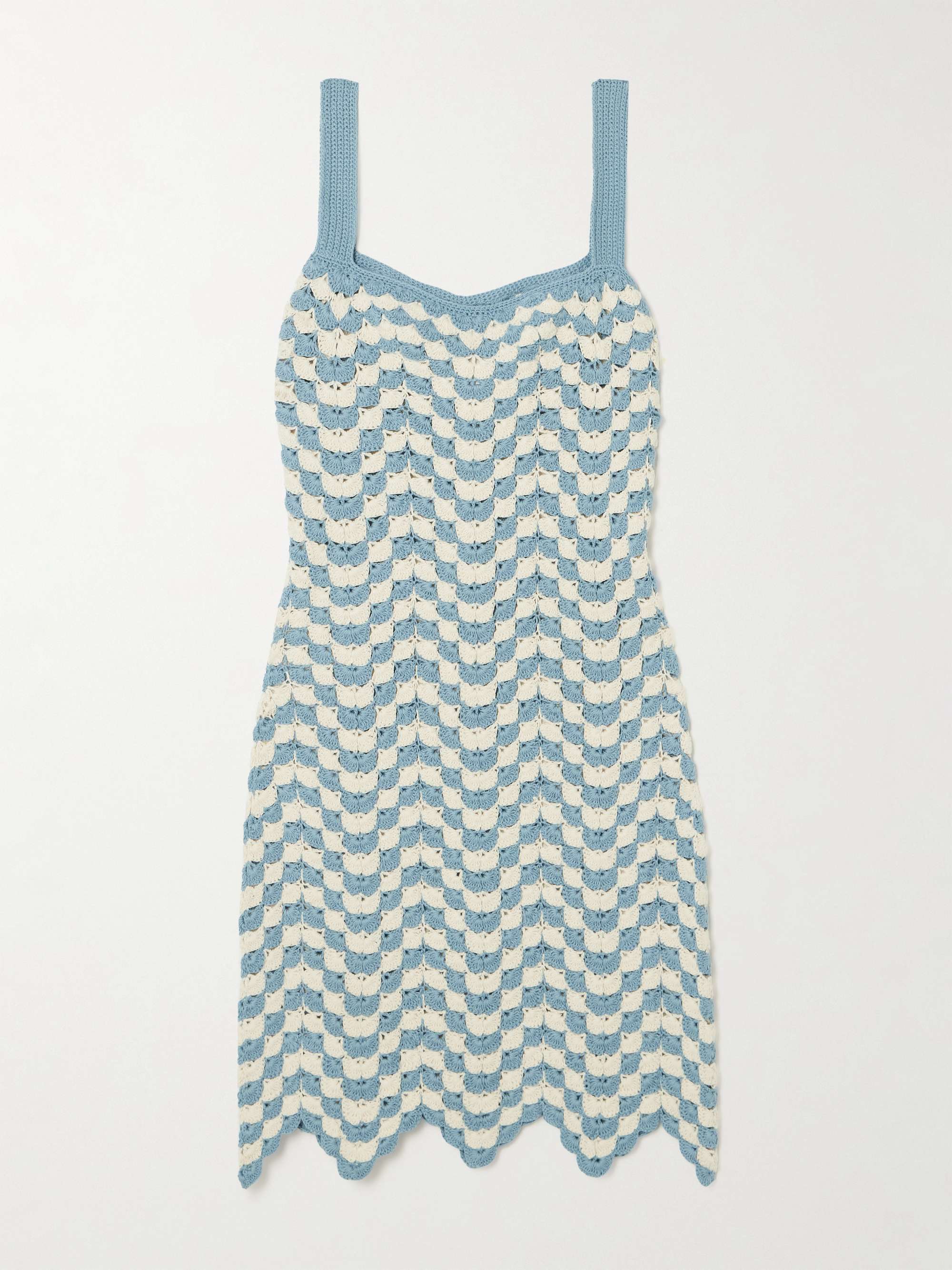 Marea crocheted cotton mini dress hero visual