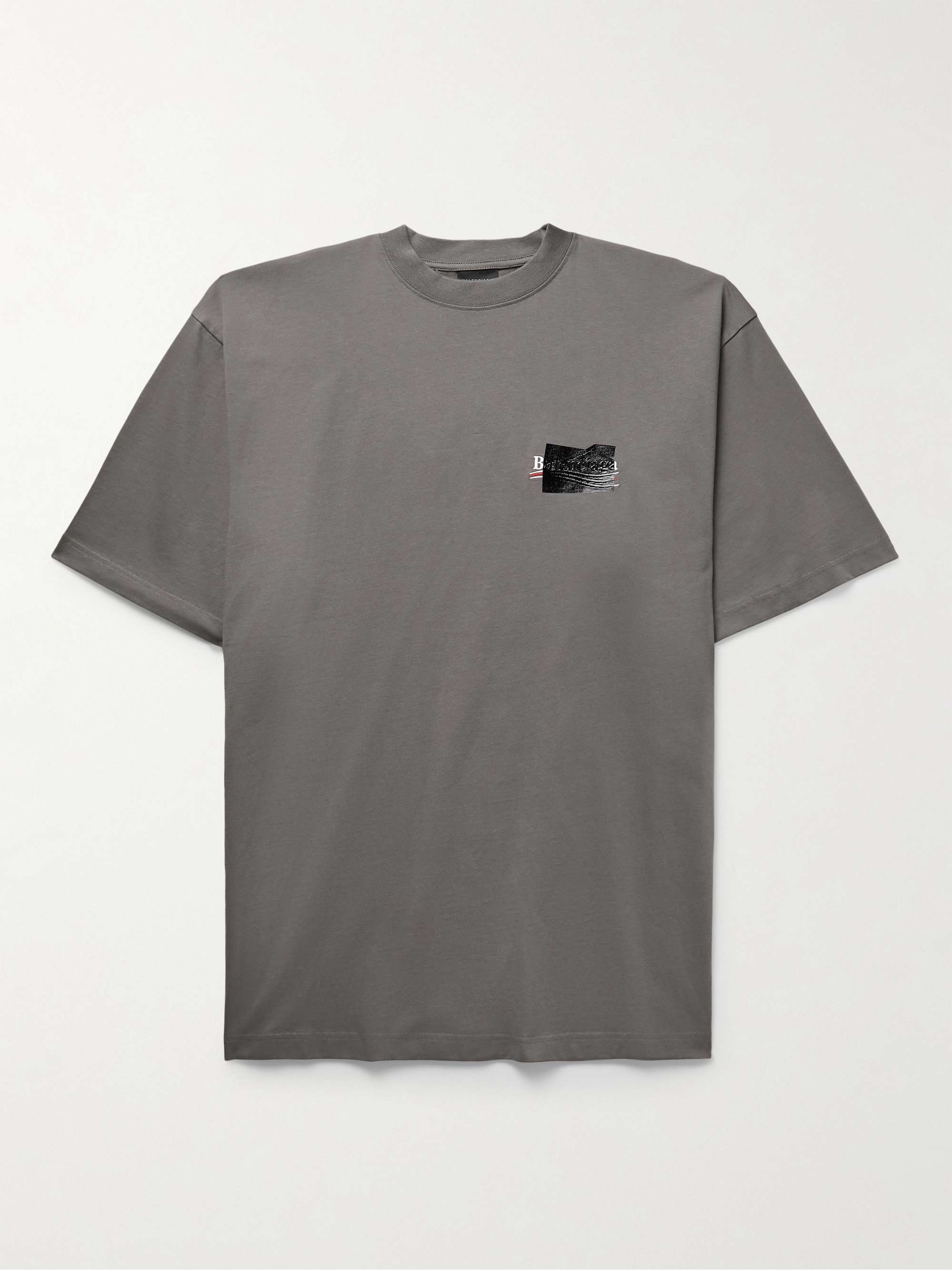 Gaffer Oversized  Logo-Embroidered Appliquéd Cotton-Jersey T-Shirt hero visual
