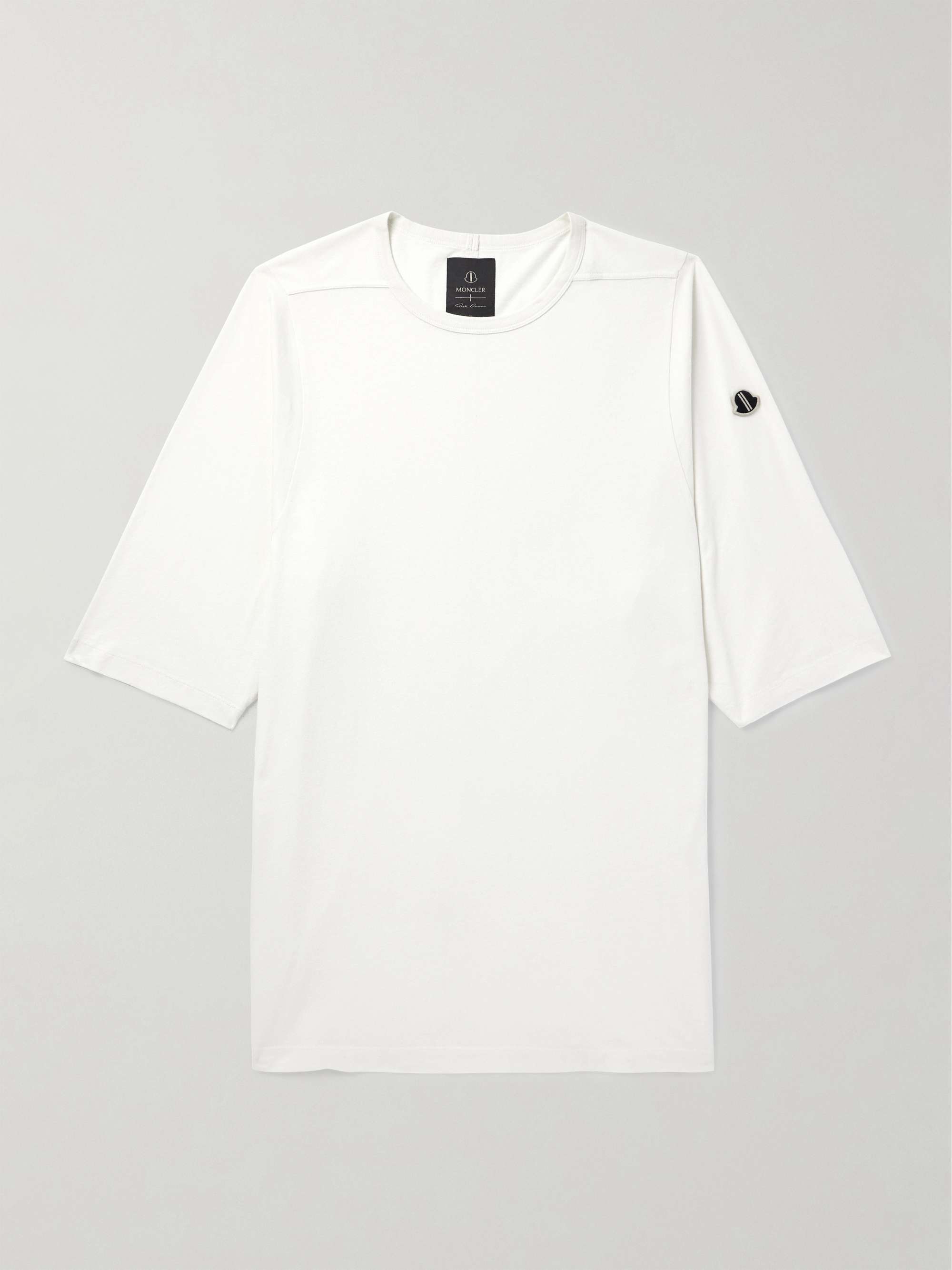 + Moncler Oversized Logo-Appliquéd Cotton-Jersey T-Shirt hero visual