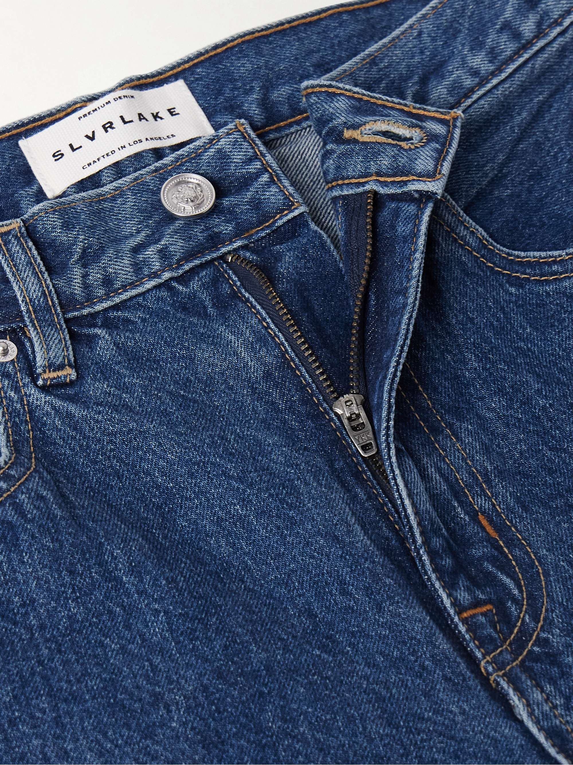 Virginia high-rise slim-leg jeans view