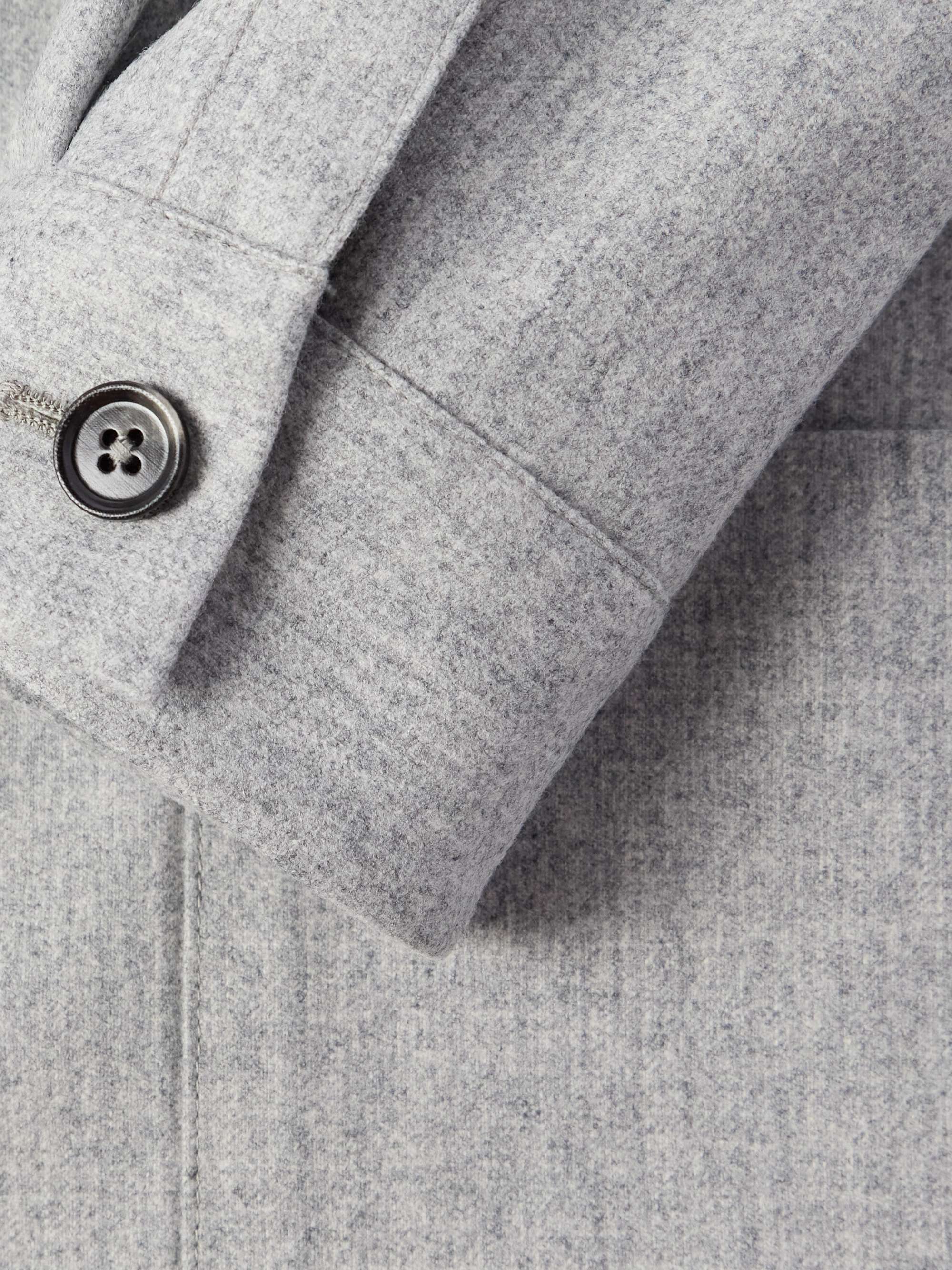 Brushed-Wool Chore Jacket view
