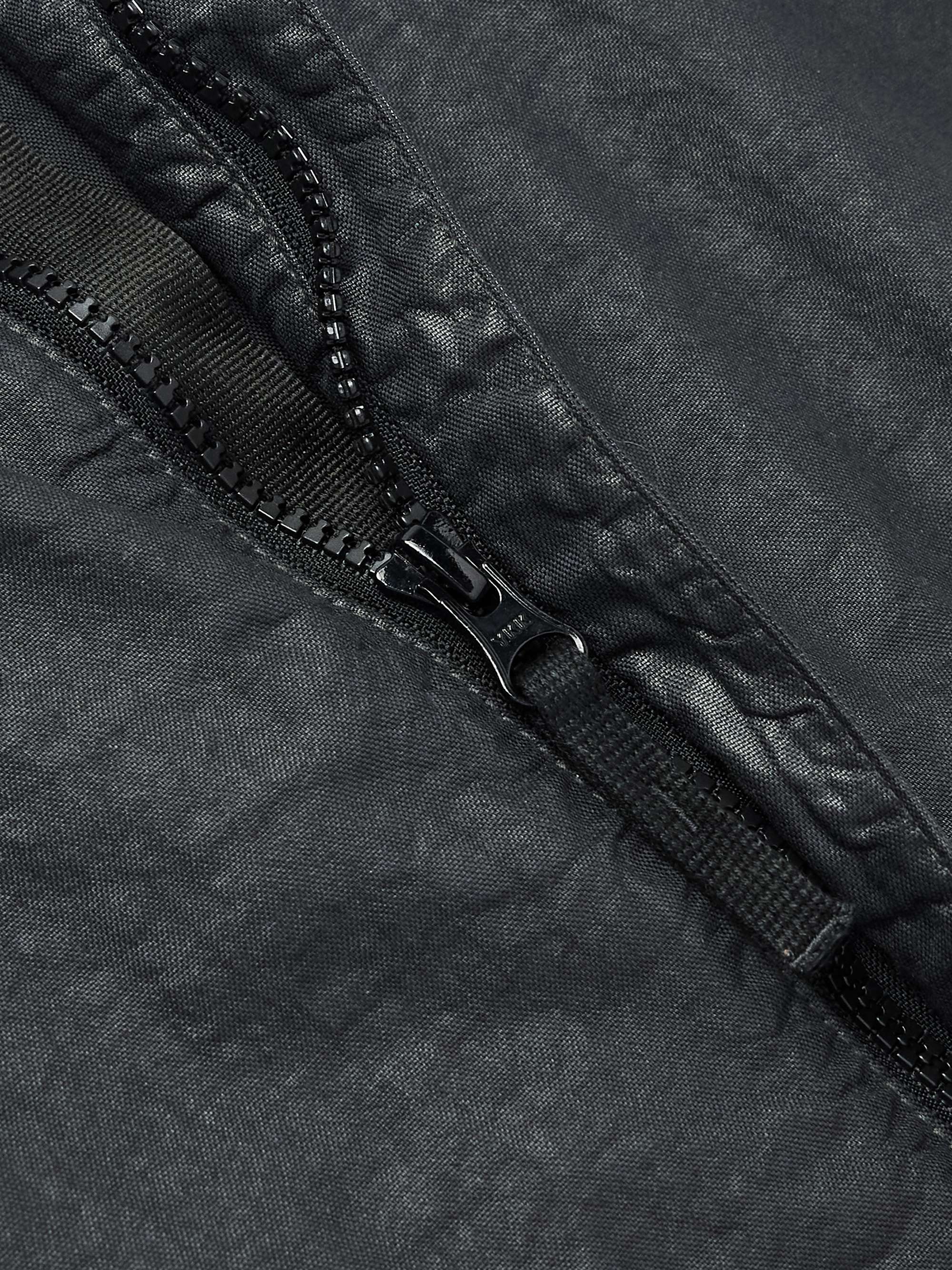 Logo-Appliquéd Garment-Dyed Panama-TC Jacket view
