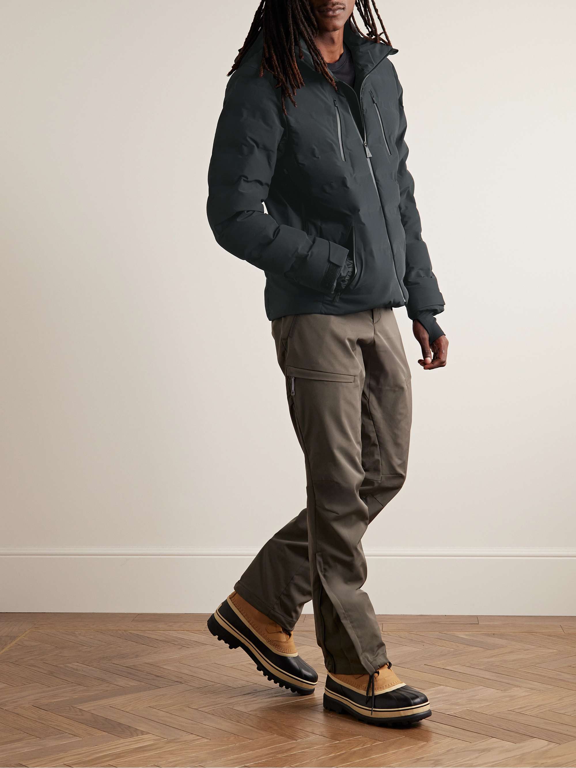 Nuke Suit Quilted Hooded Down Ski Jacket view