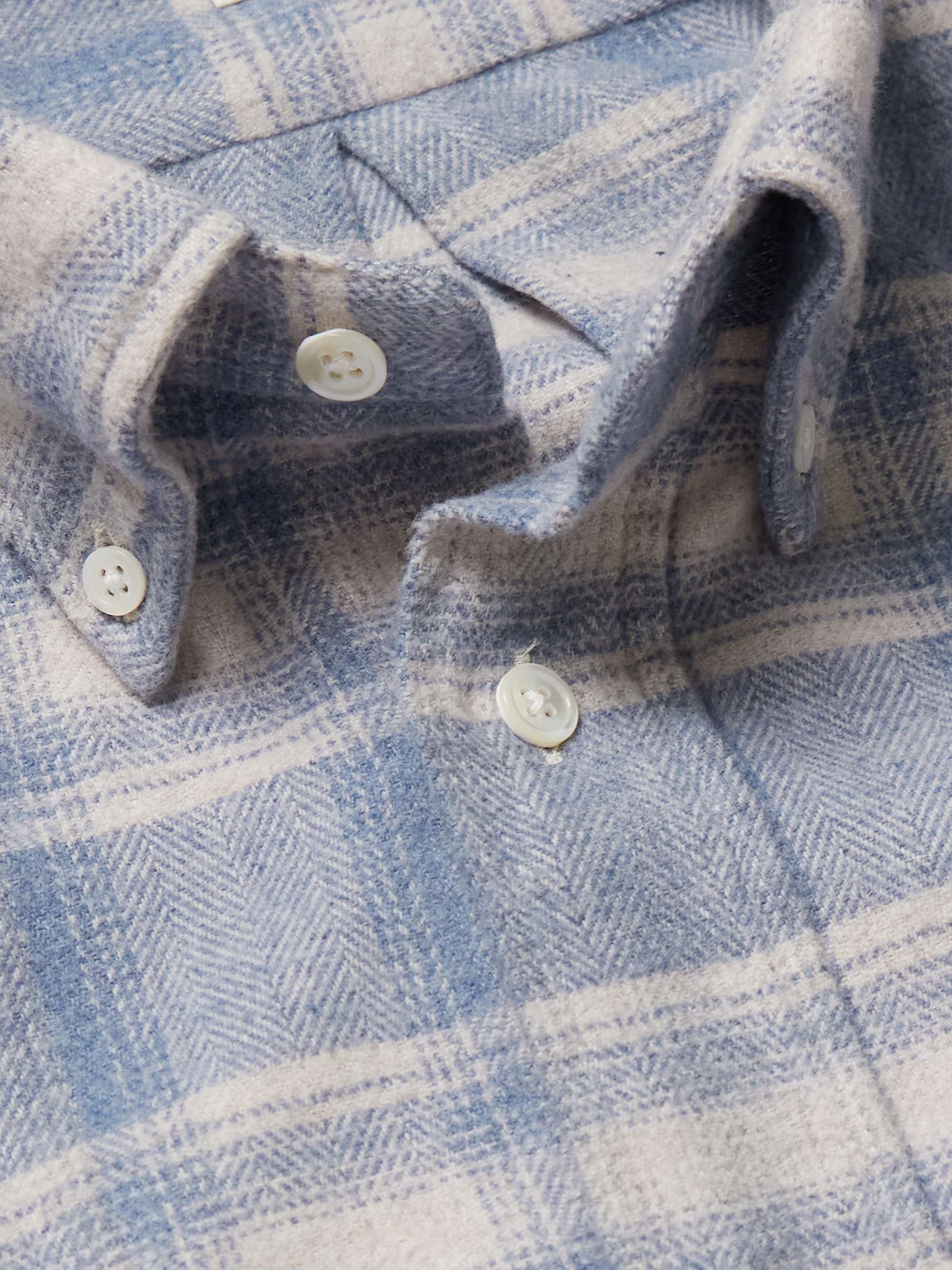 Pitt Button-Down Cotton-Flannel Shirt view