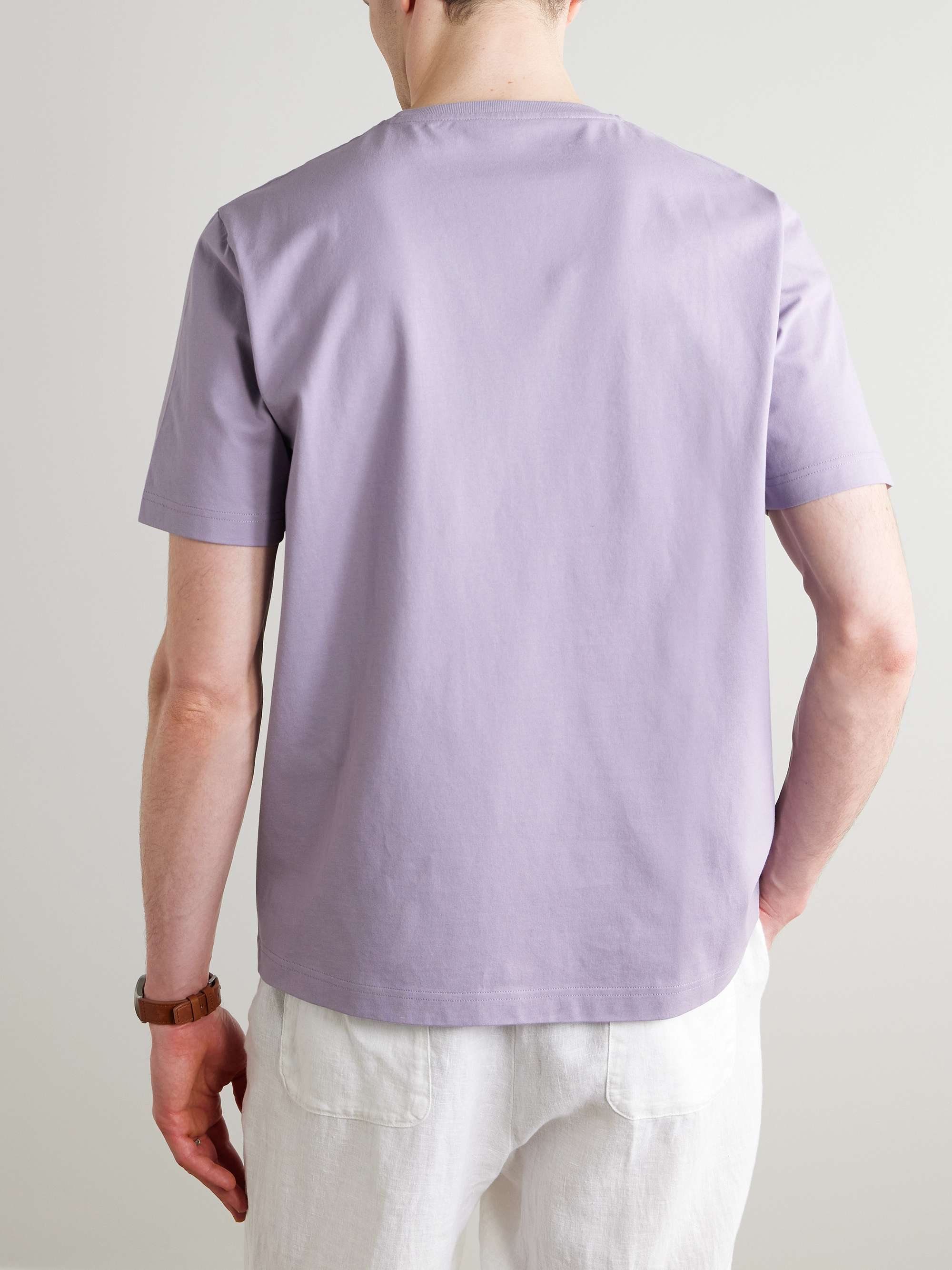 Relaxed-Fit Organic and Recycled Cotton-Jersey T-Shirt view