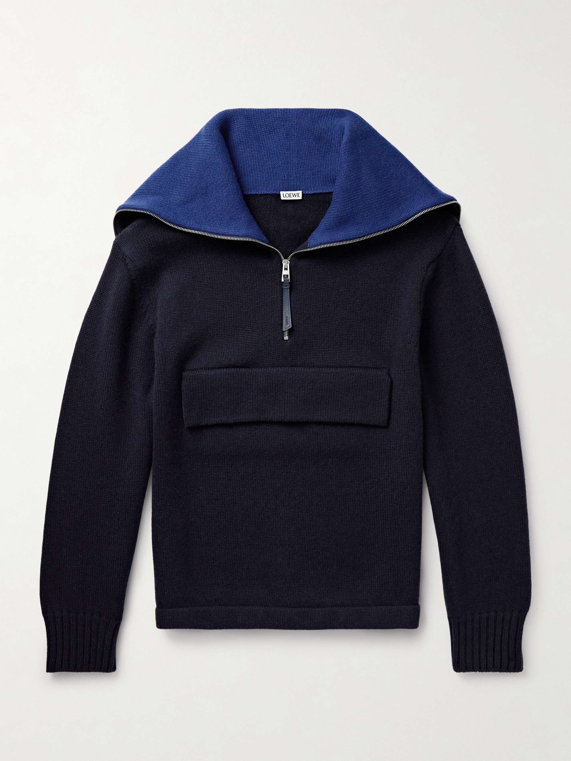 Wool Half-Zip Sweater hero visual