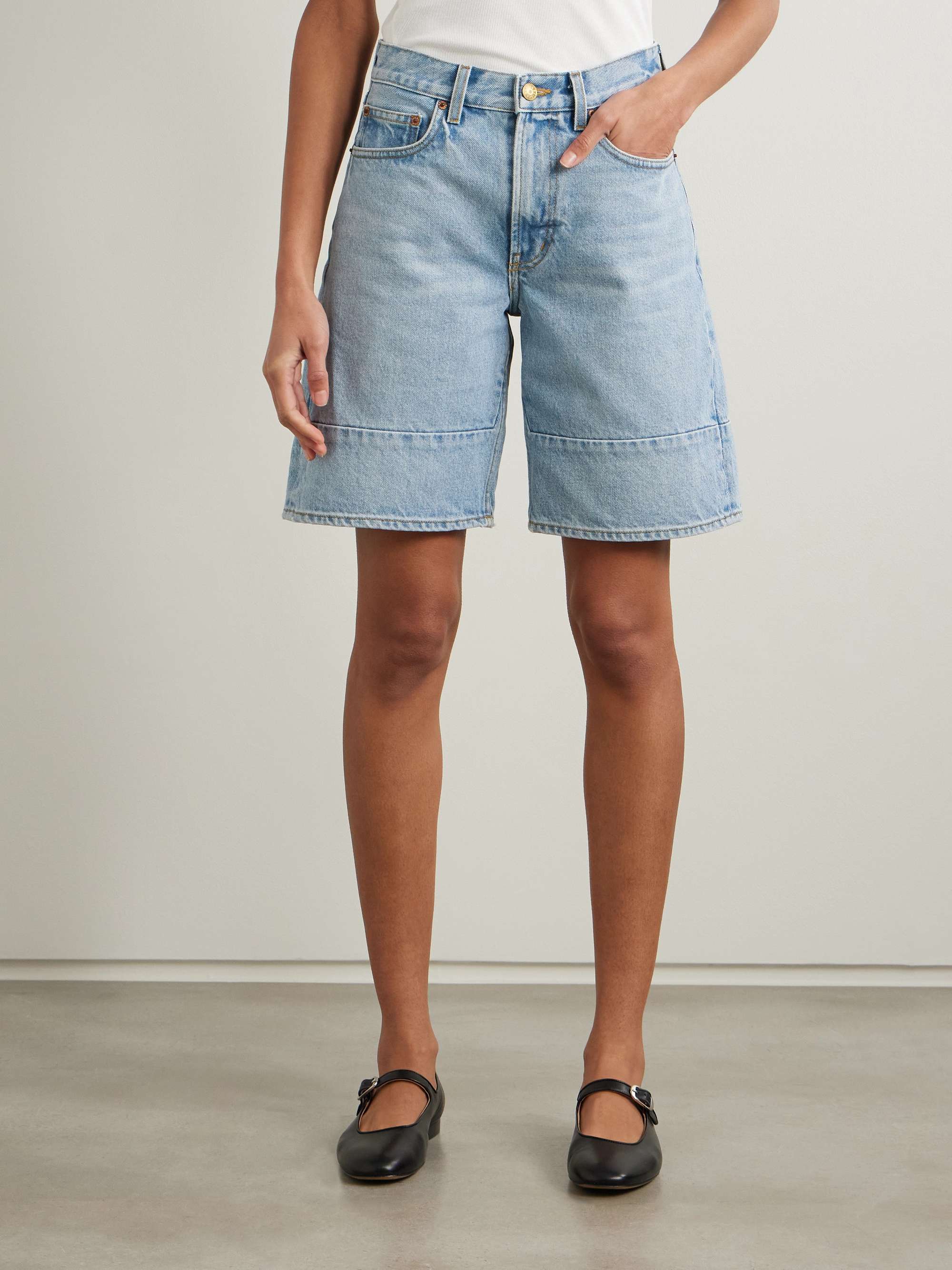 Marcel wide-leg shorts view