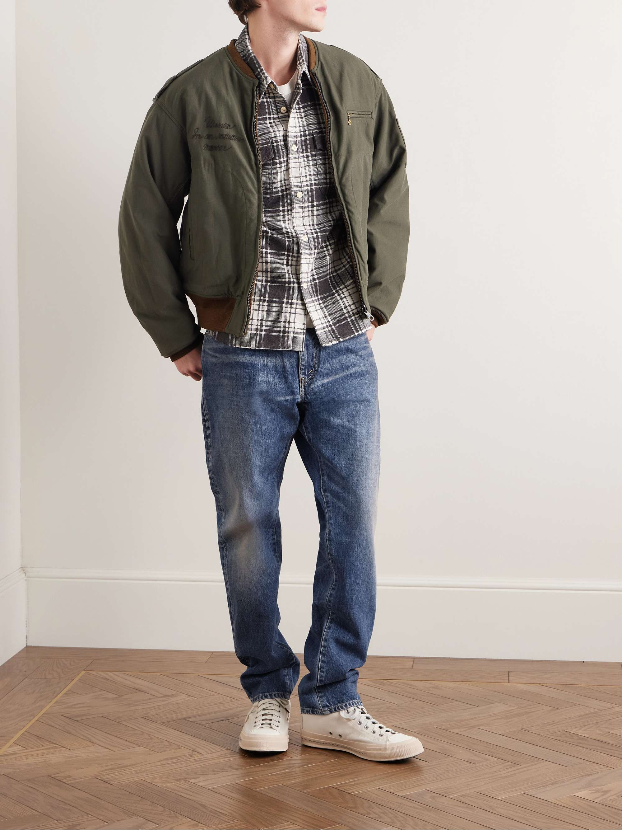 Social Sculpture 05  Straight-Leg Distressed Jeans view