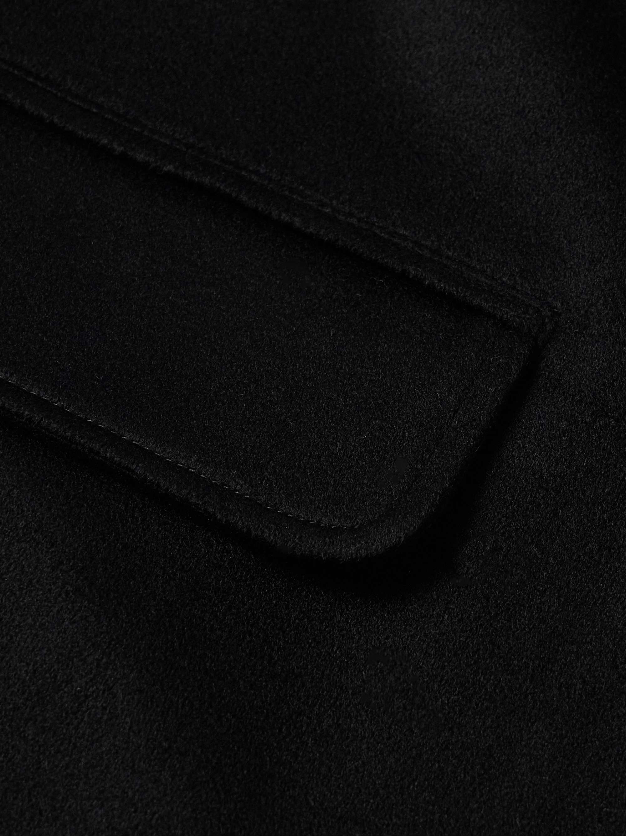Double-Faced Brushed-Cashmere Coat view
