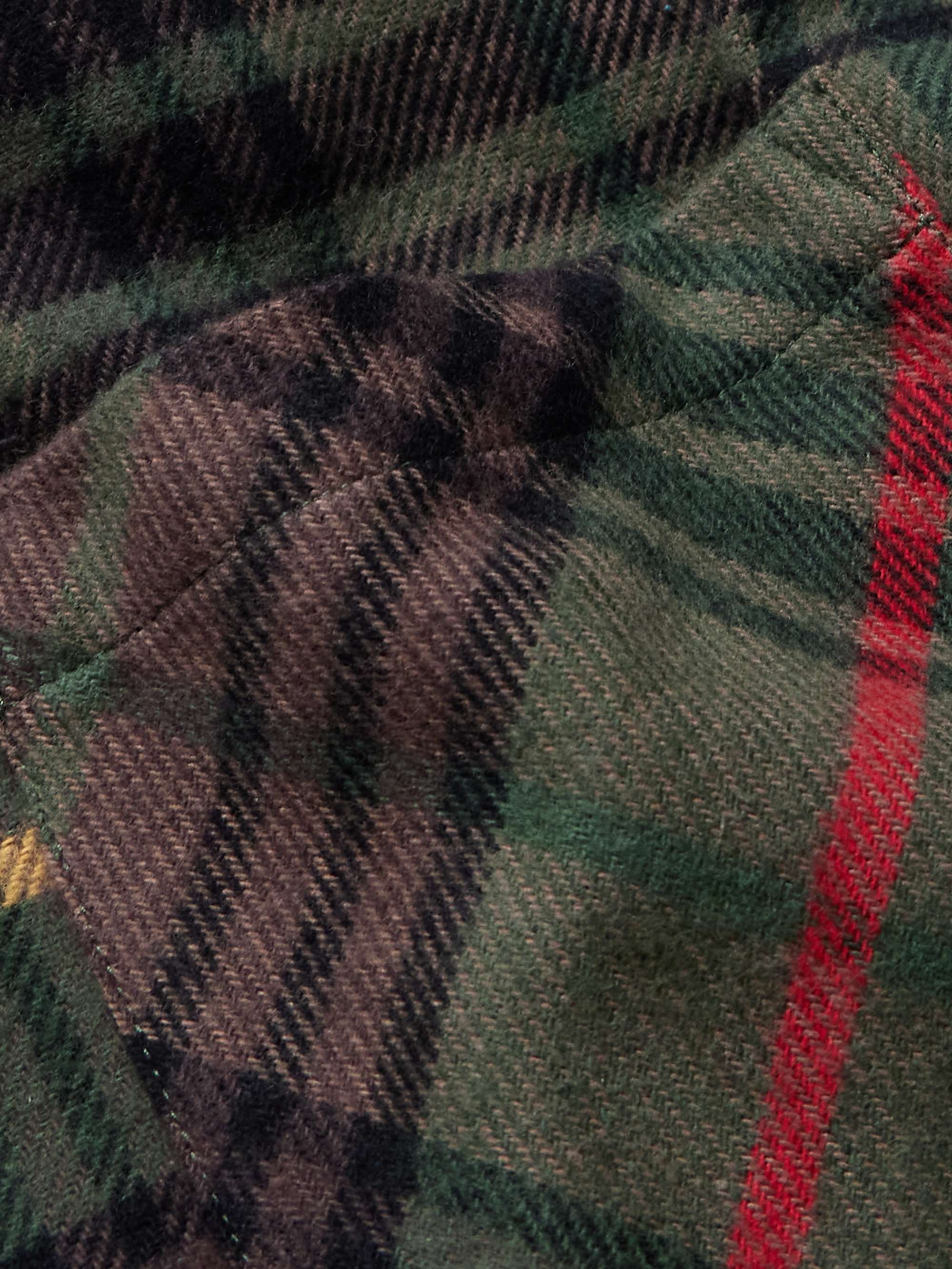 Tip Checked Cotton-Flannel Shirt view