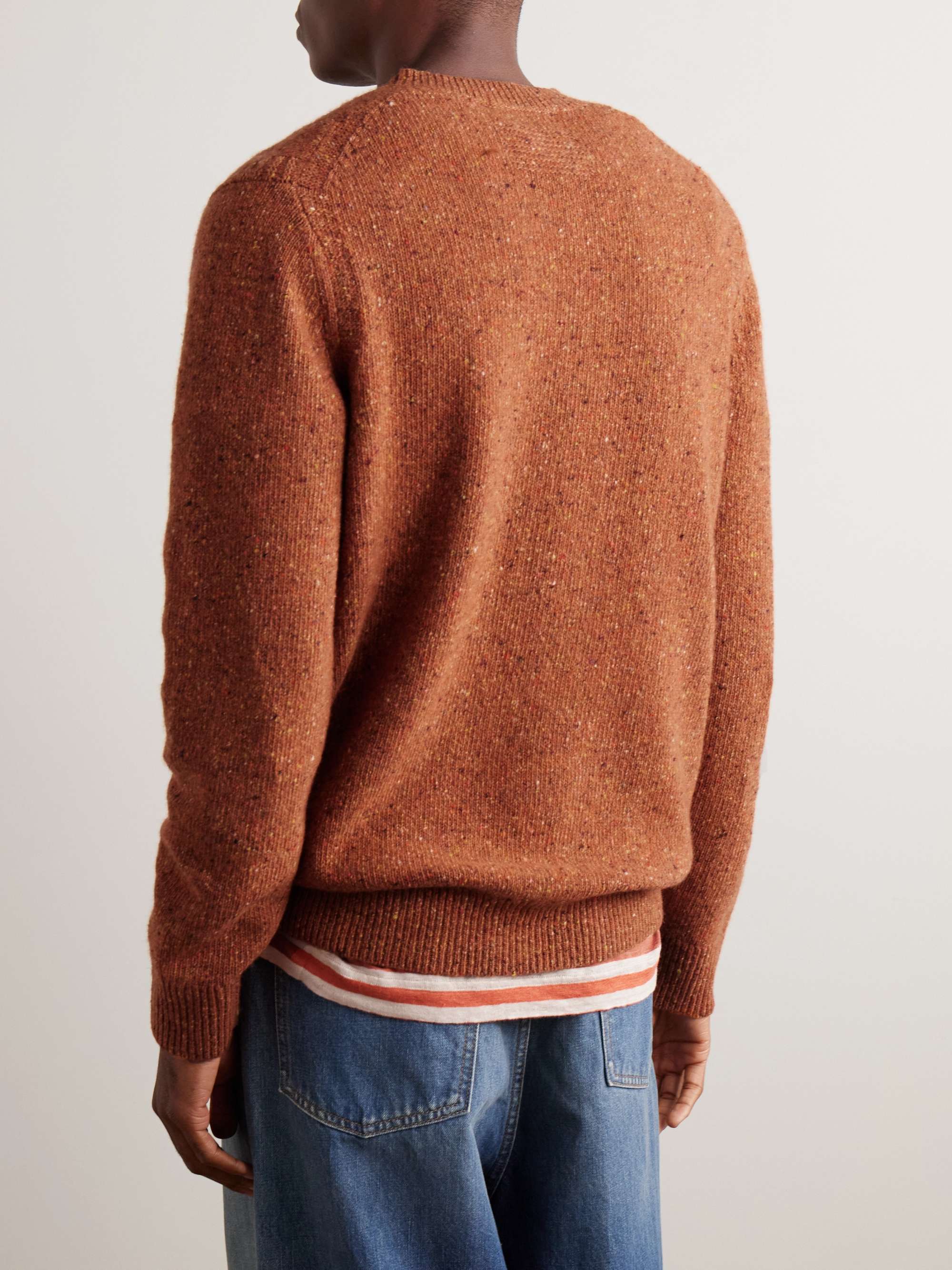 All Day Donegal Recycled Cashmere and Merino Wool-Blend Sweater view