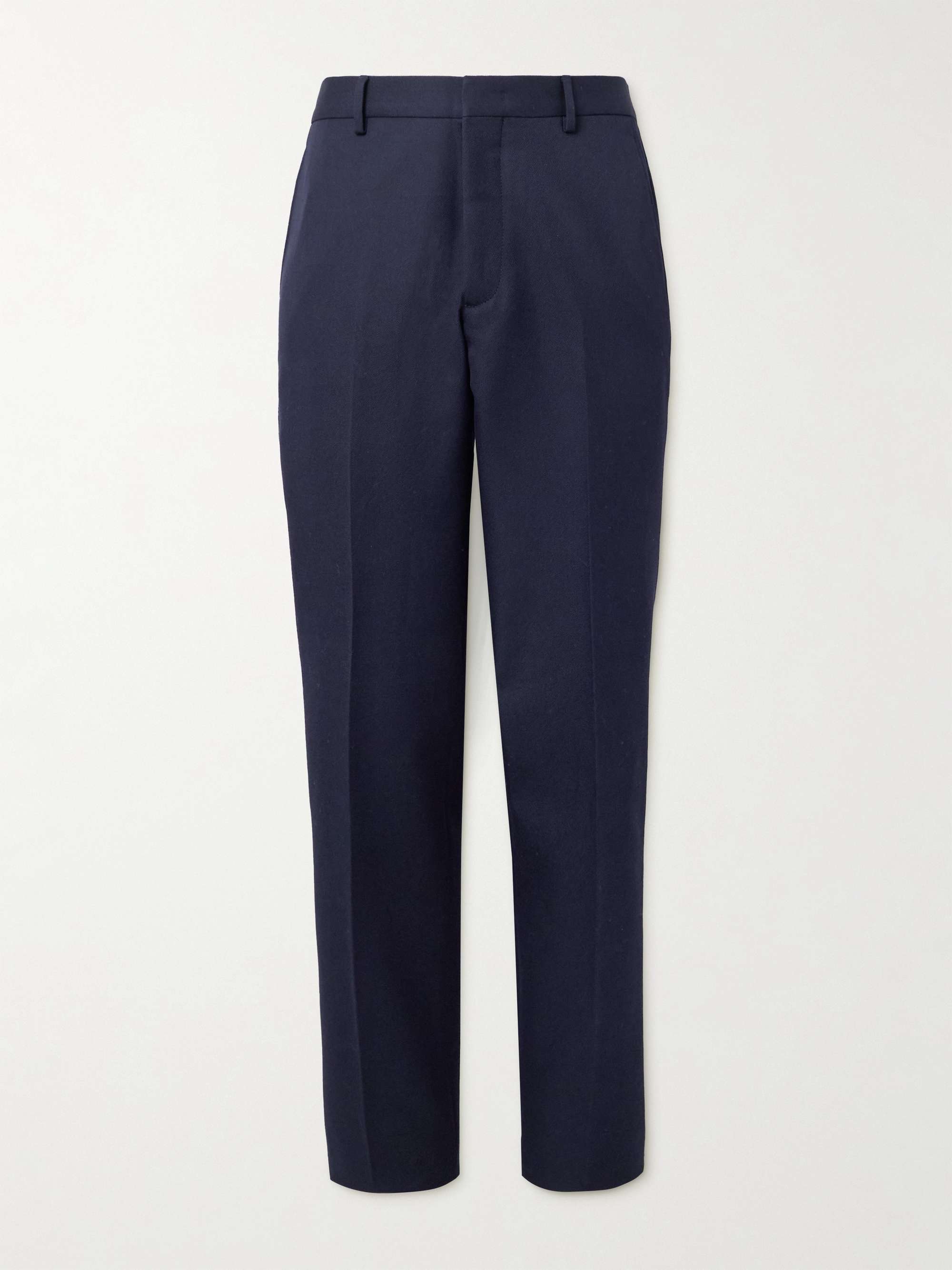 Jarno Straight-Leg Wool and Cotton-Blend Twill Trousers hero visual